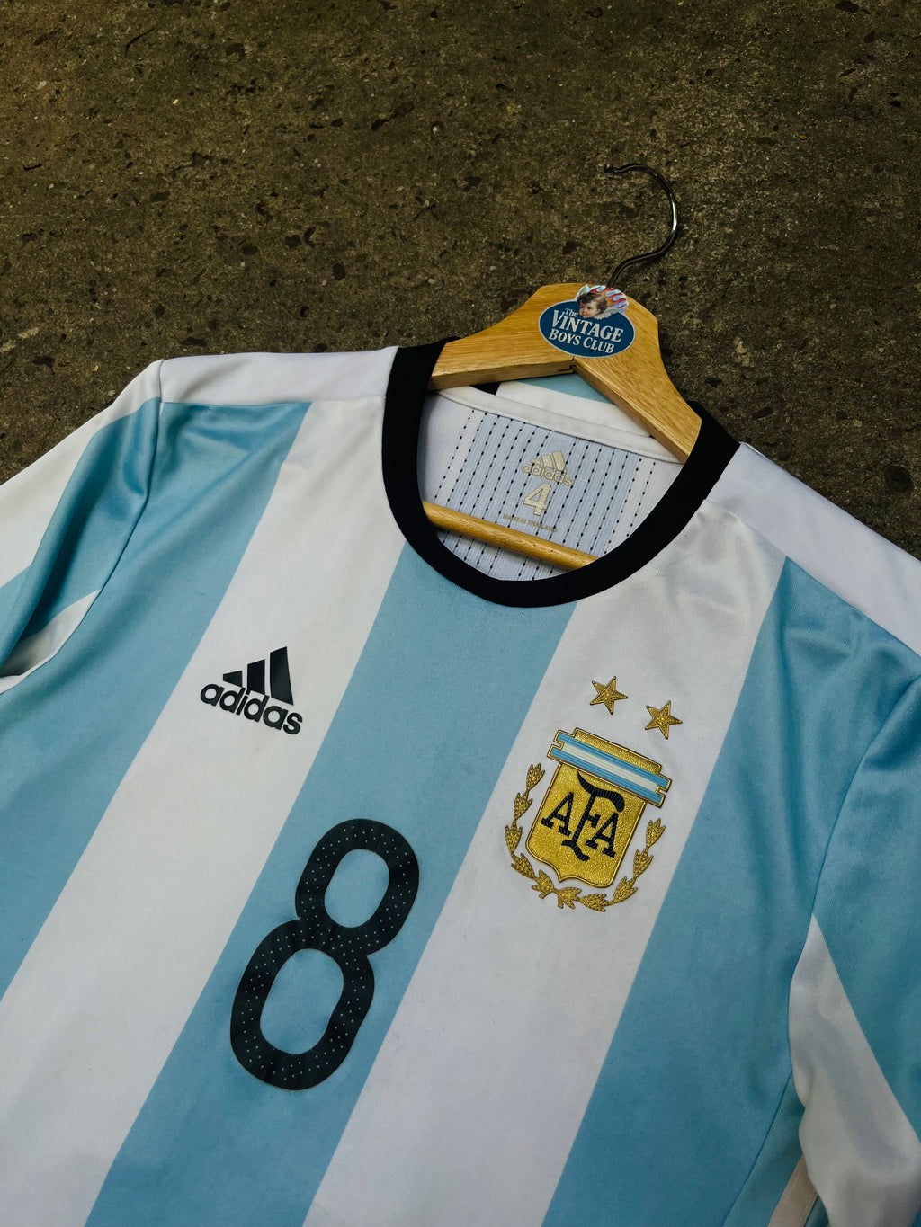 Camiseta Argentina de Augusto Fernández de Juego
