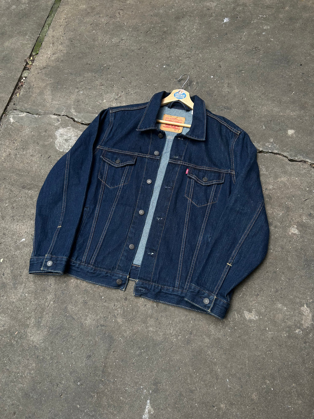 Campera de Jean Levi's Azul Original