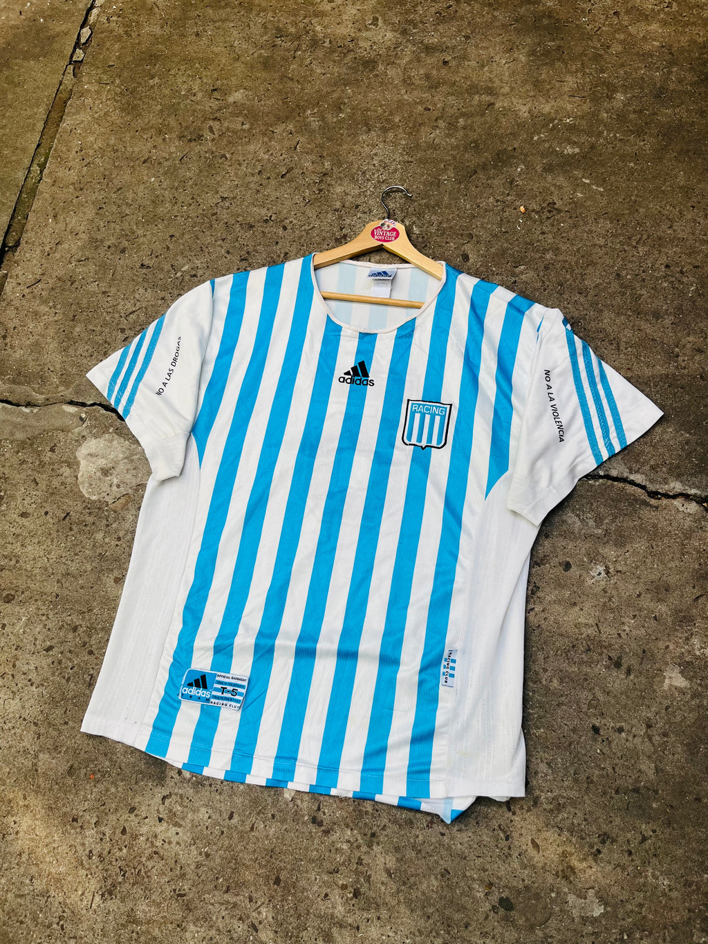 Camiseta Racing 1999 Adidas De Juego