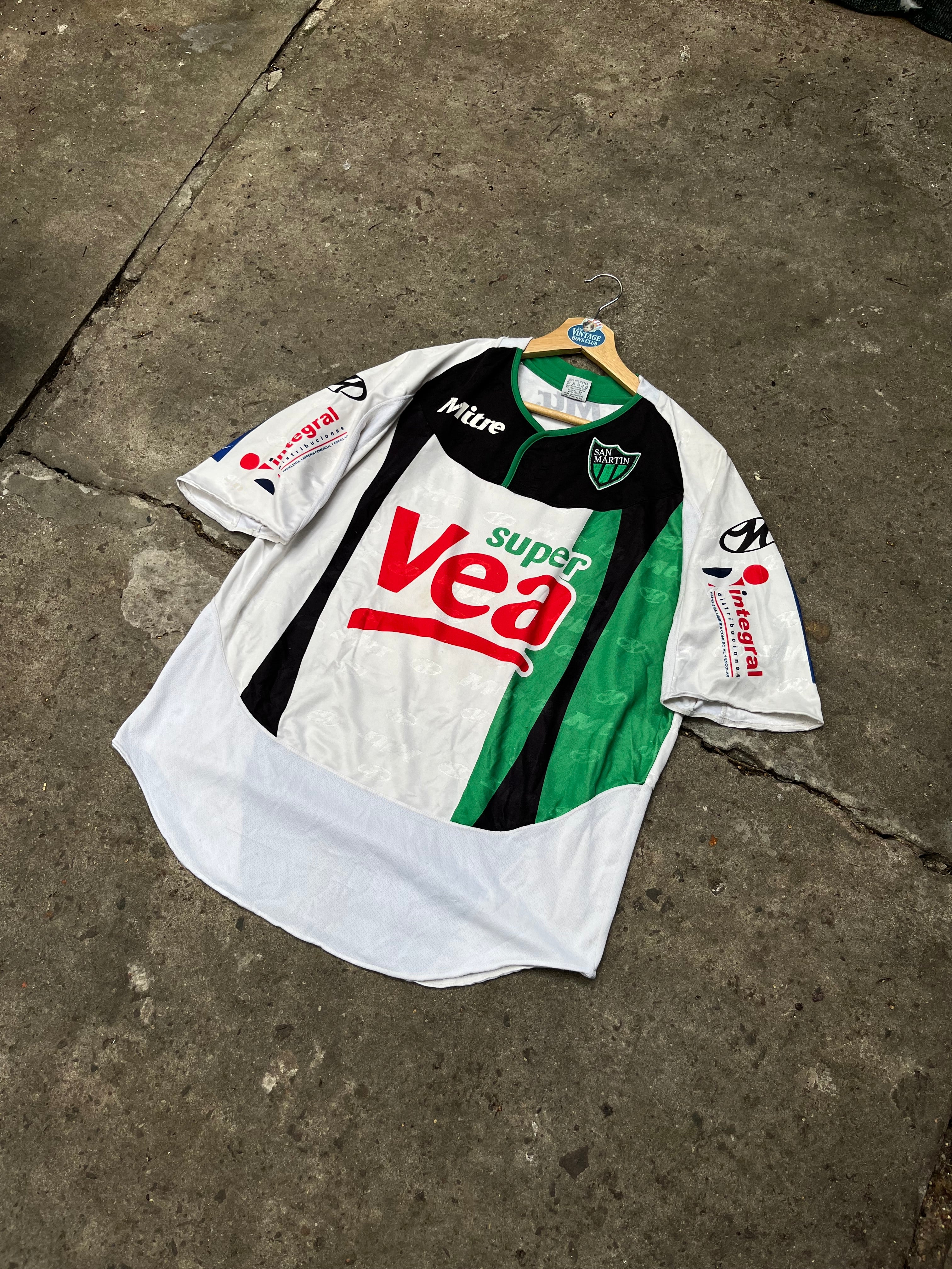 Camiseta San Martín San Juan 2007 Mitre Suplente Original