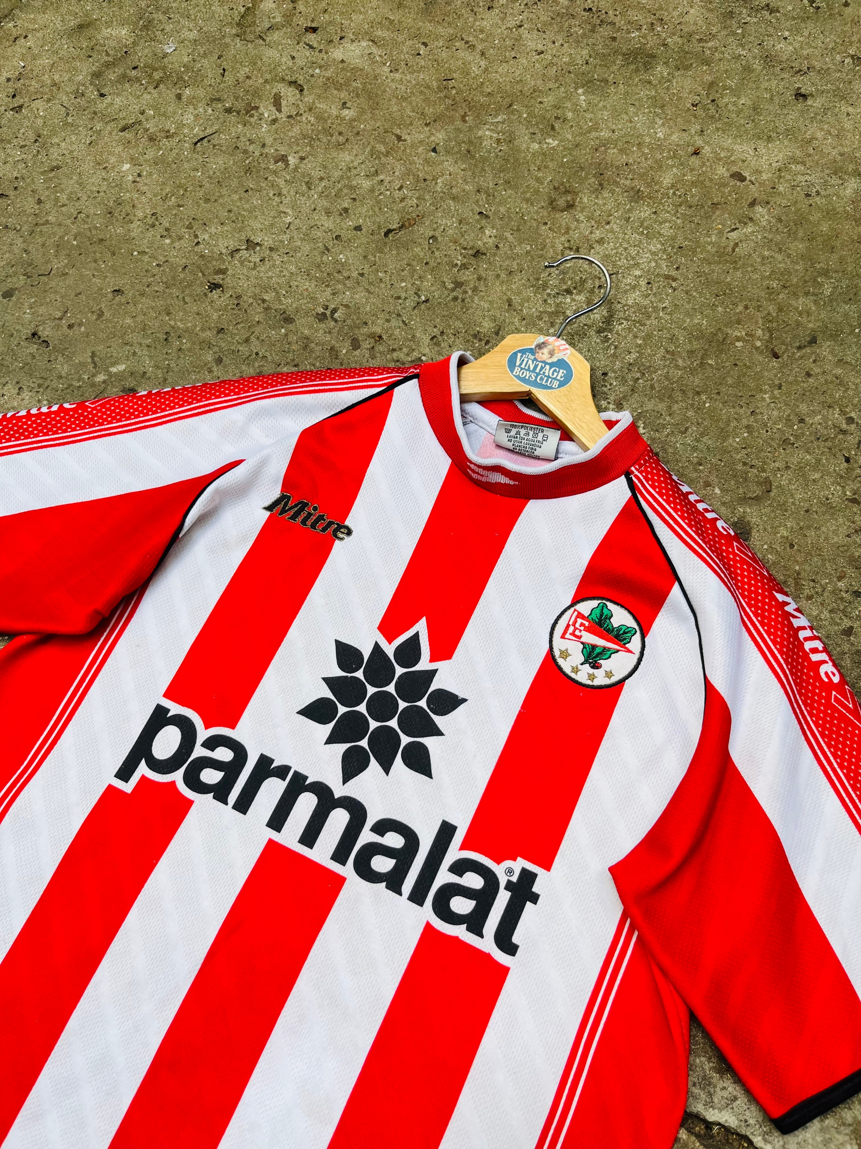 Camiseta Estudiantes 2001 Mitre Parmalat Original