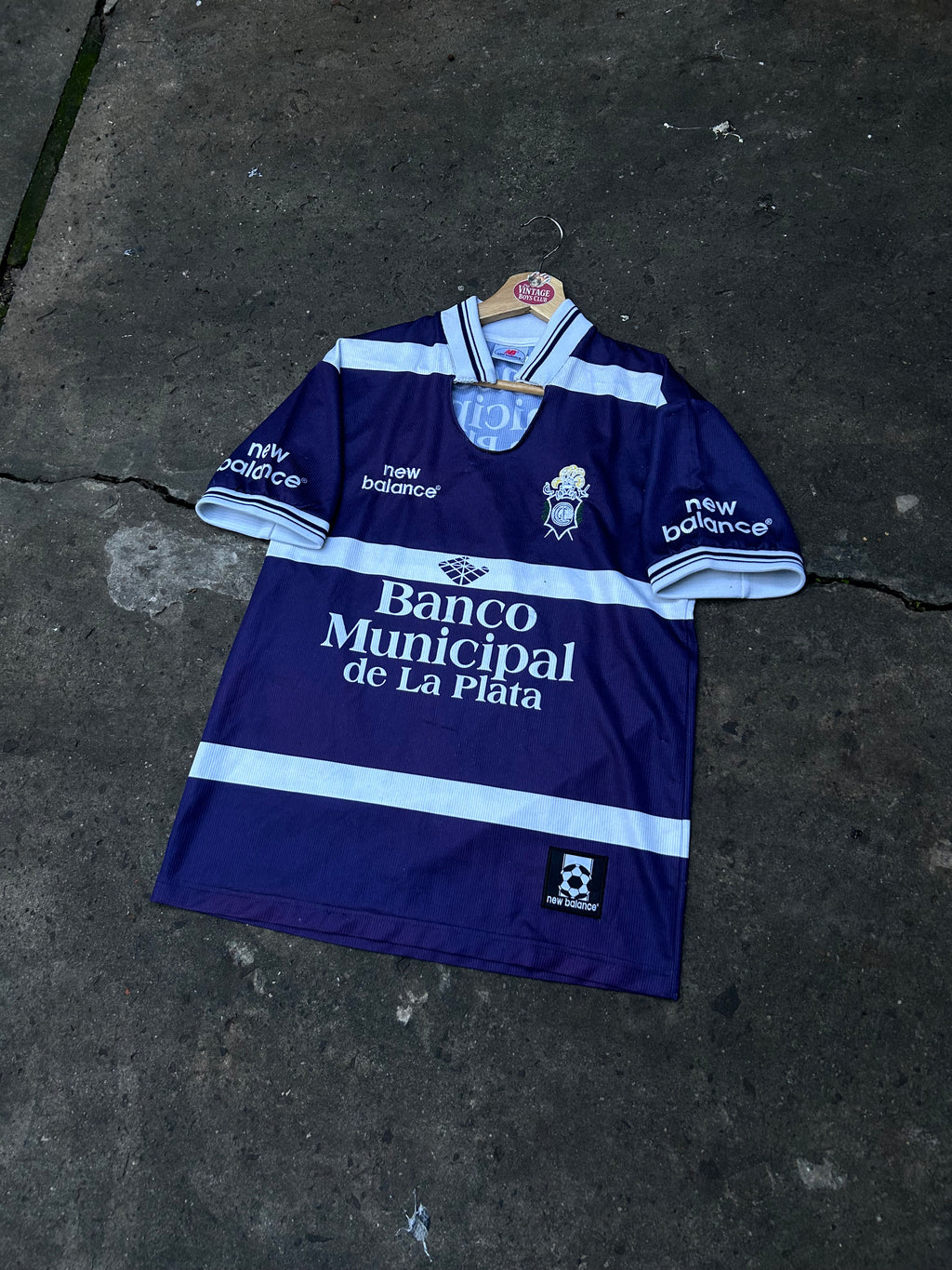Camiseta Gimnasia New Balance 1998 Suplente Original