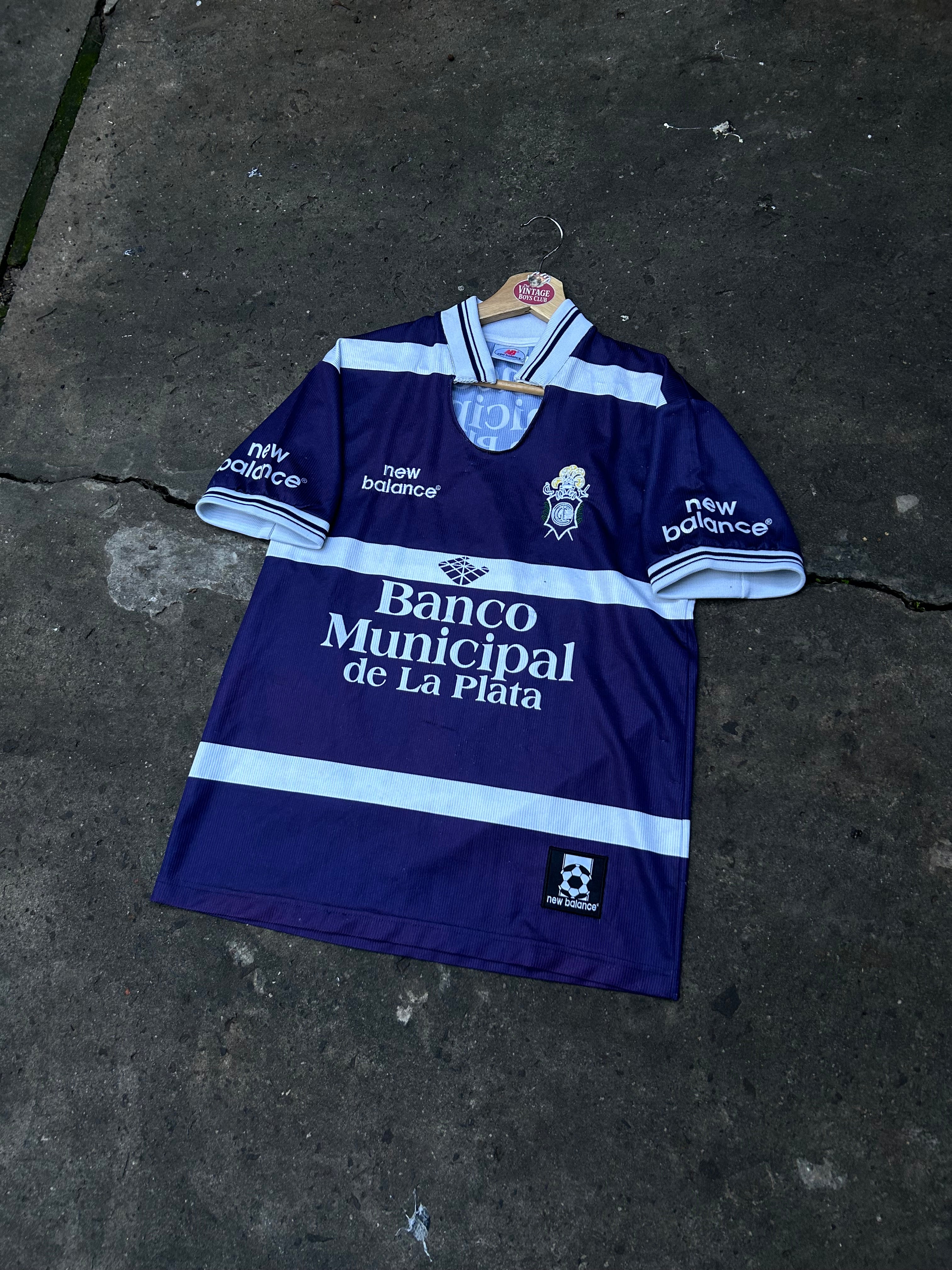 Camiseta Gimnasia New Balance 1998 Suplente Original