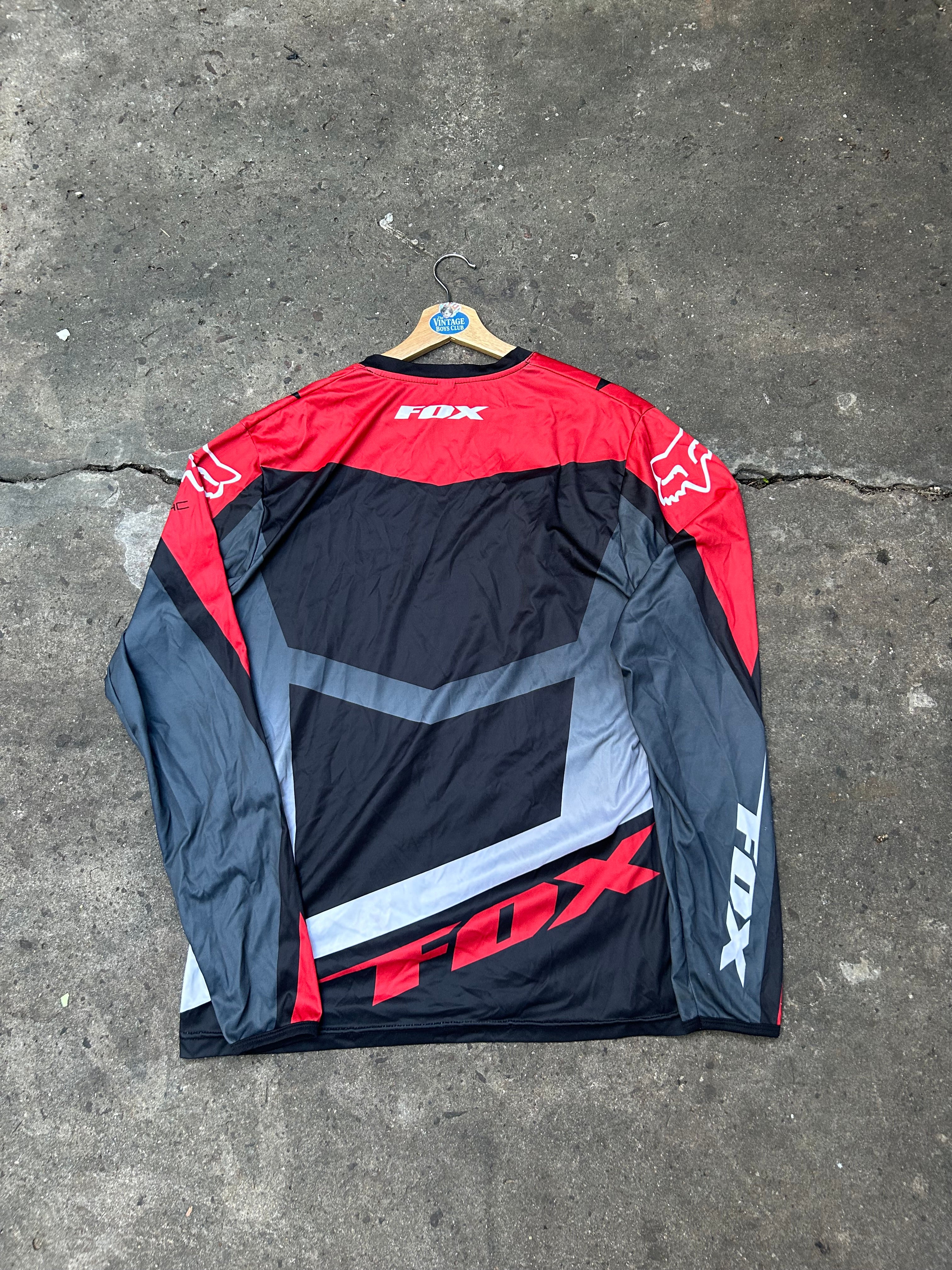 Remera Fox Moto Cross Manga Larga