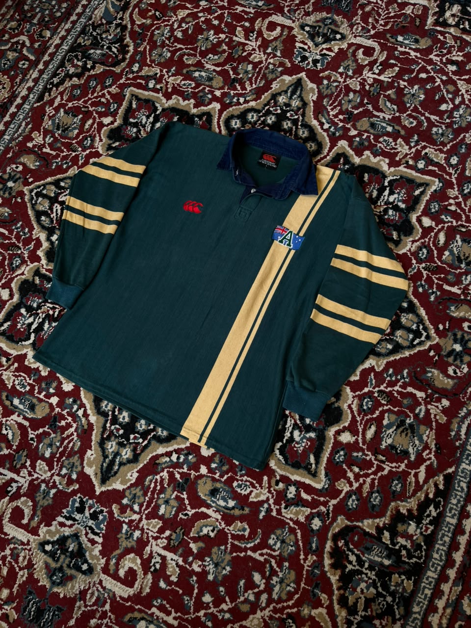 Camiseta Australia Canterbury de la Armada años 90s Original