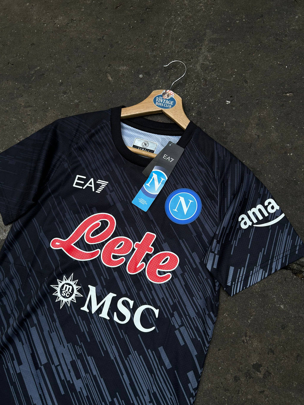 Camiseta Napoli EA7 2023 Original