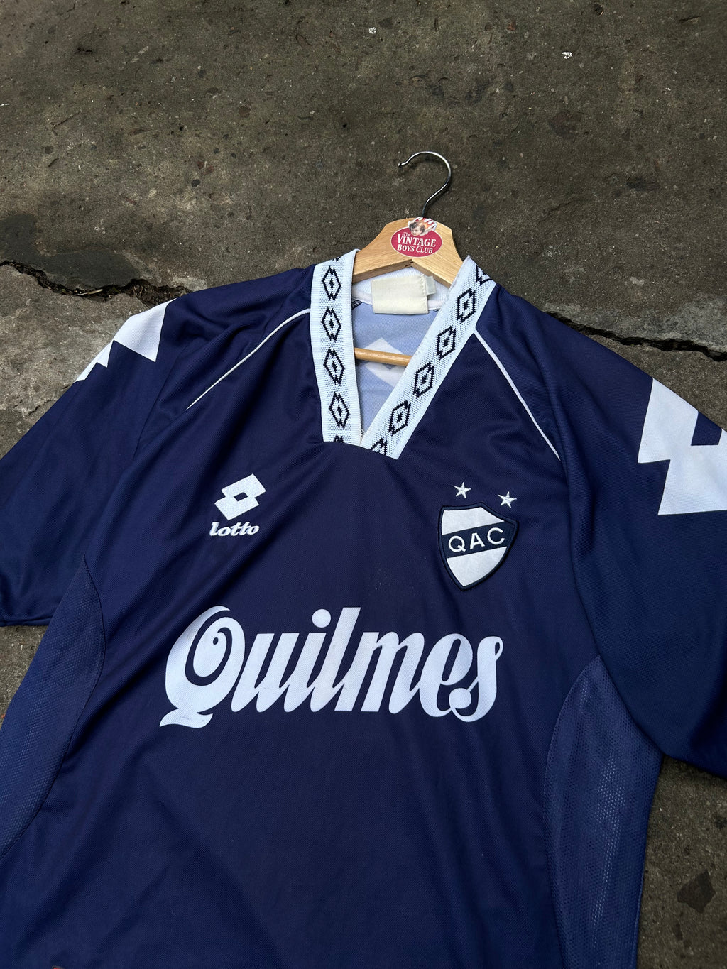 Camiseta Quilmes 2002 Lotto de Juego