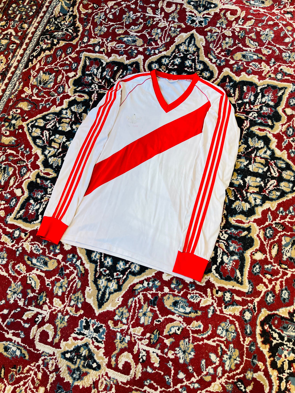 Camiseta River 1984/85 Manga Larga Adidas Original