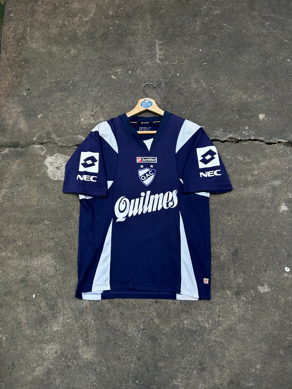 Camiseta Quilmes 2007 Suplente Lotto Original