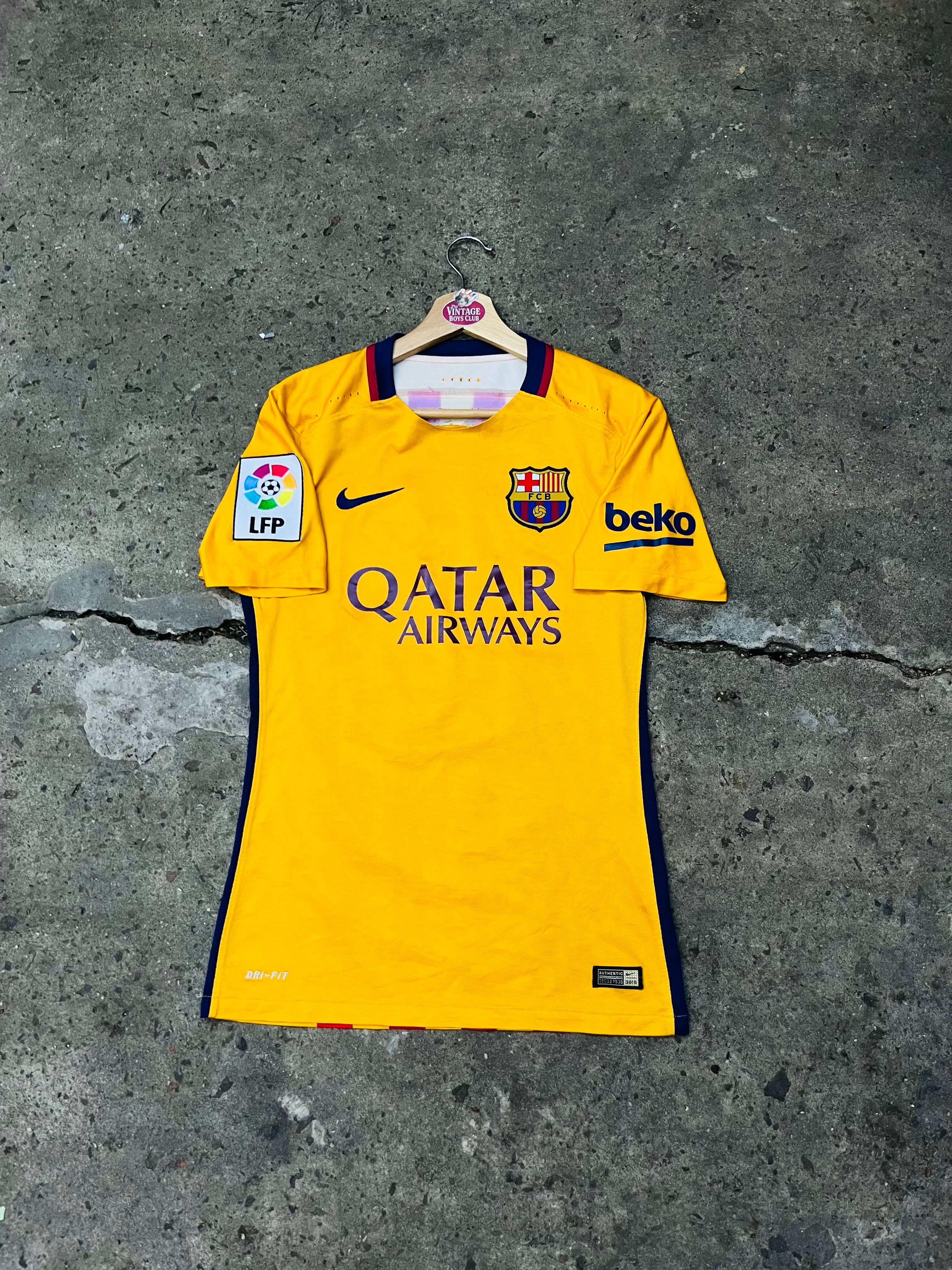 Camiseta Barcelona 2015 De Messi Suplente Original
