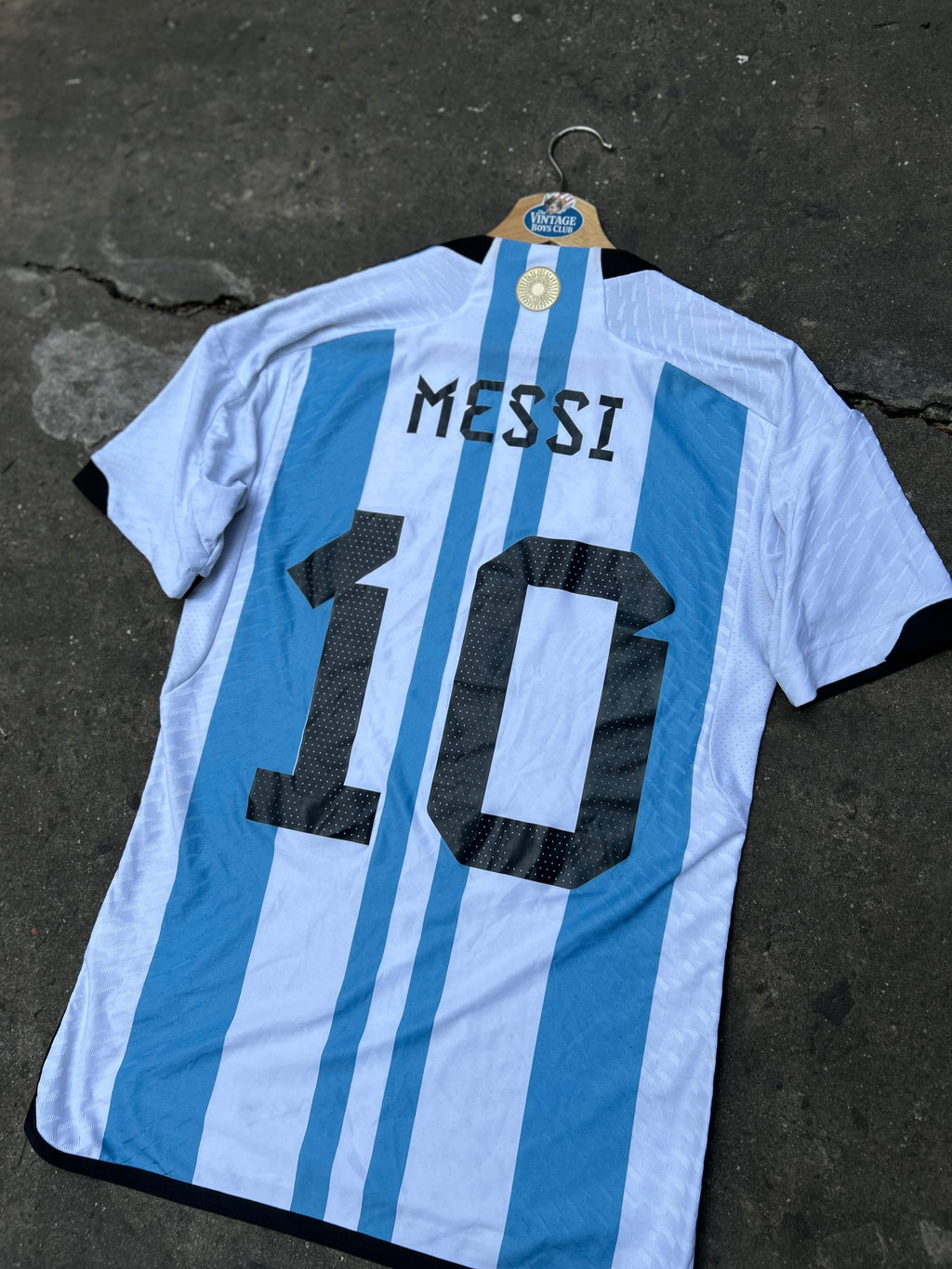 Camiseta Argentina 2022 Versión Jugador de Messi Original