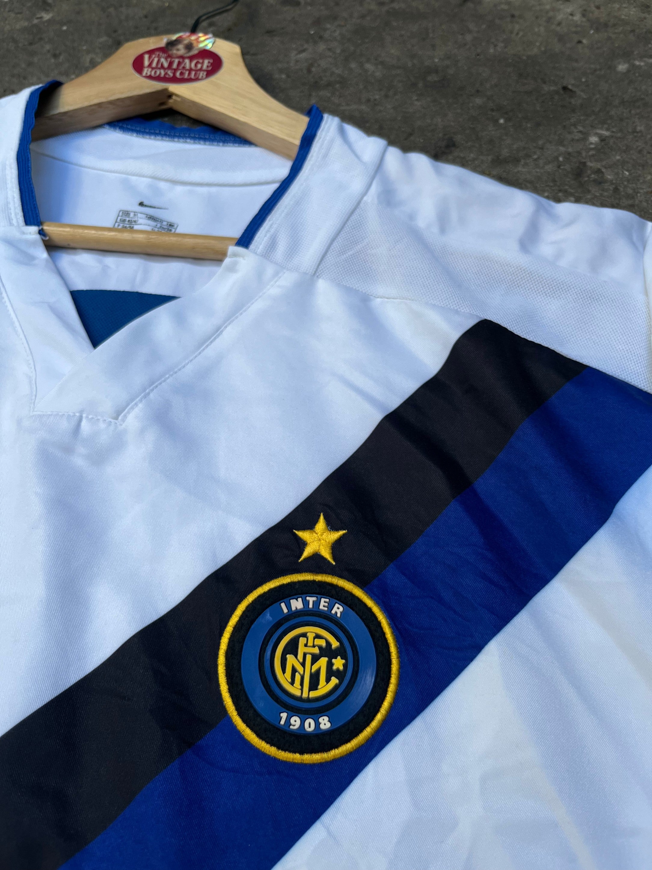 Camiseta Inter 2002 Suplente de Vieri Original