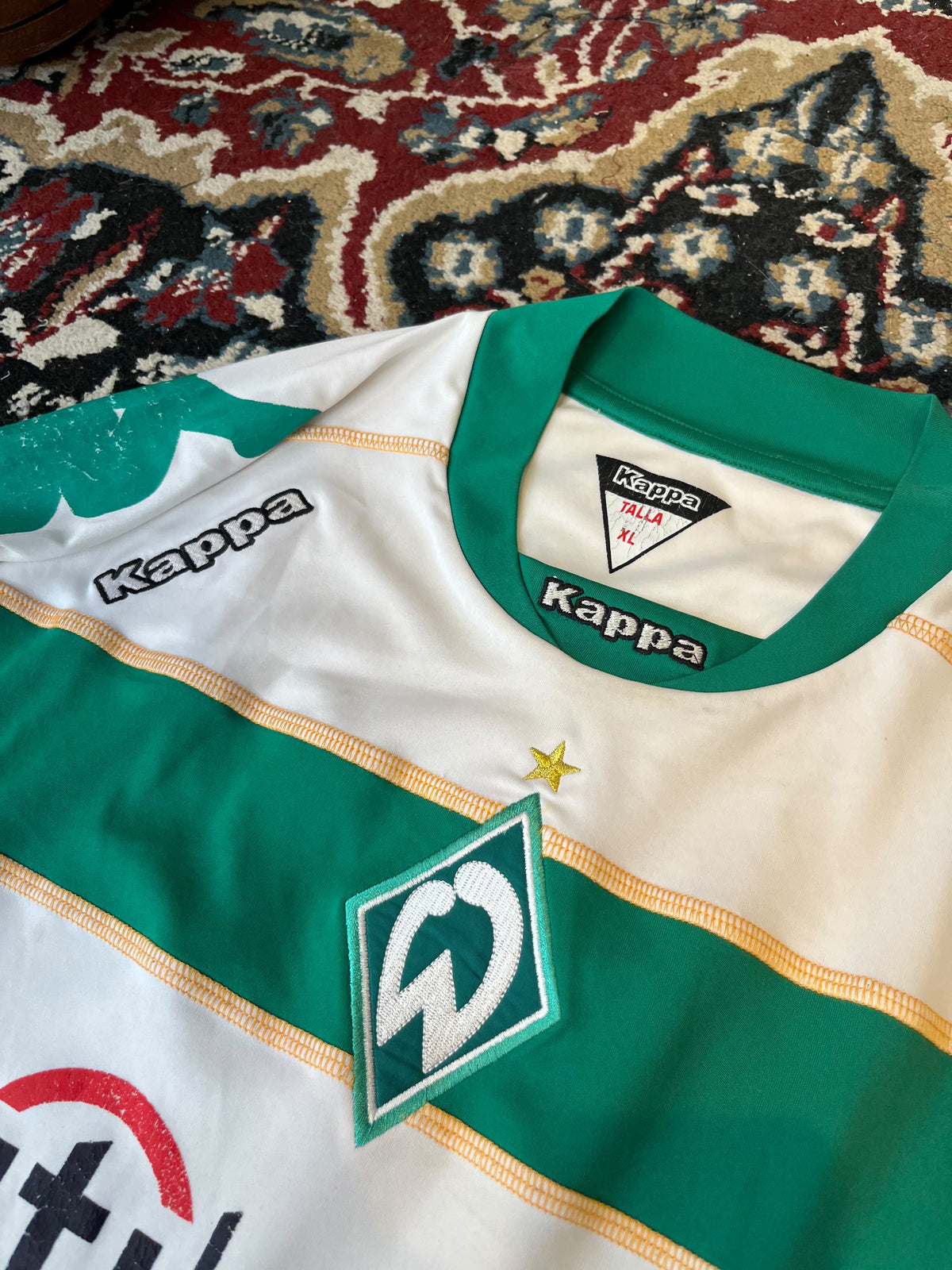 Camiseta Werden Bremen de Diego usada en Partido