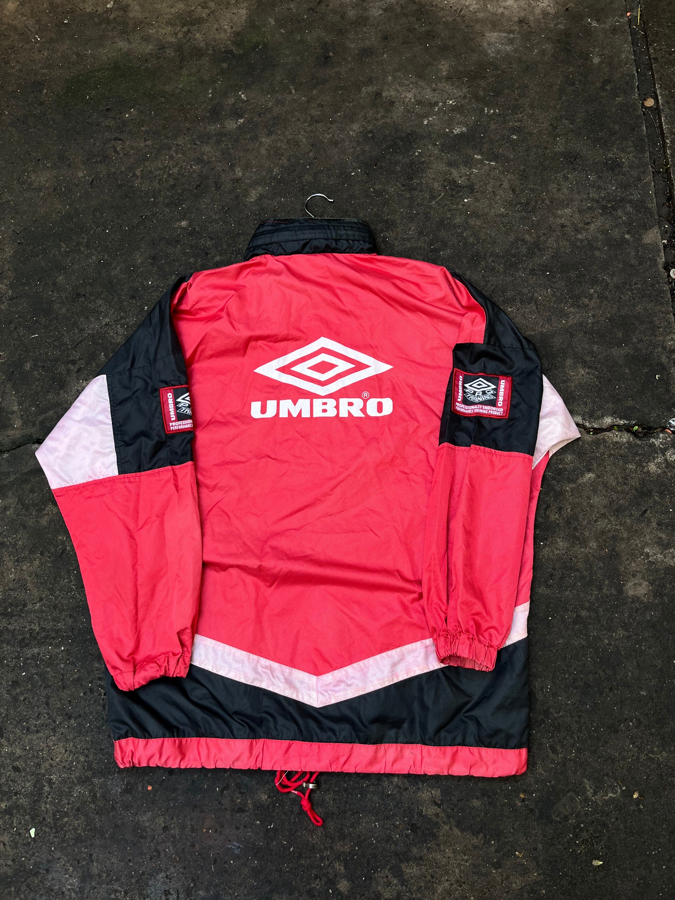 Campera Umbro Big Logo Rompeviento Vintage Original