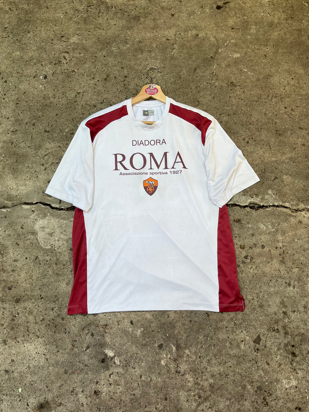 Camiseta Roma Diadora de Entrenamiento Original
