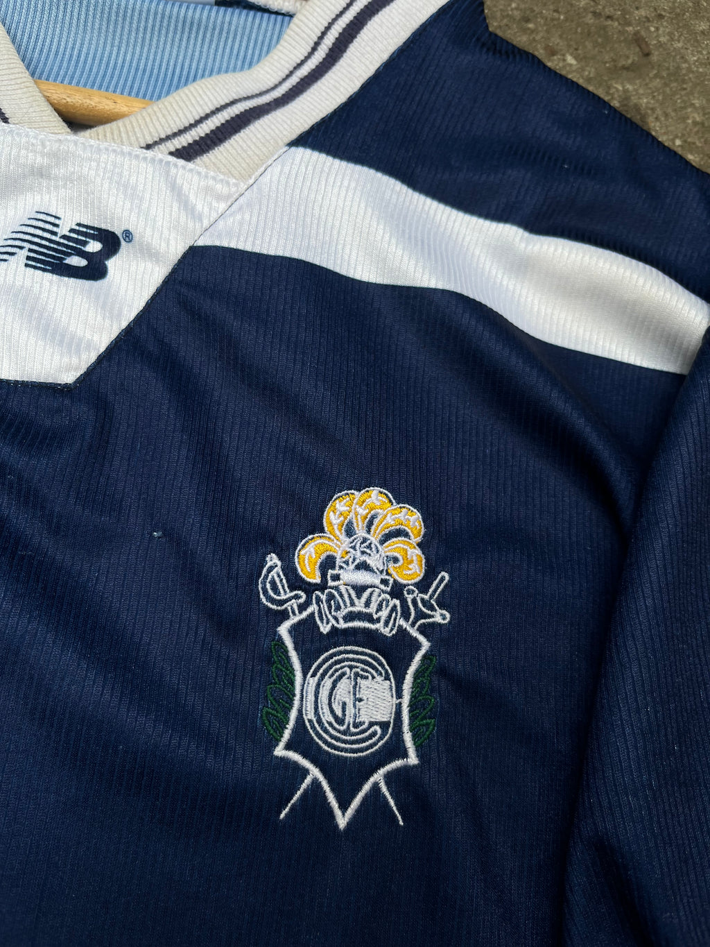 Camiseta Gimnasia 1998 New Balance Suplente Original