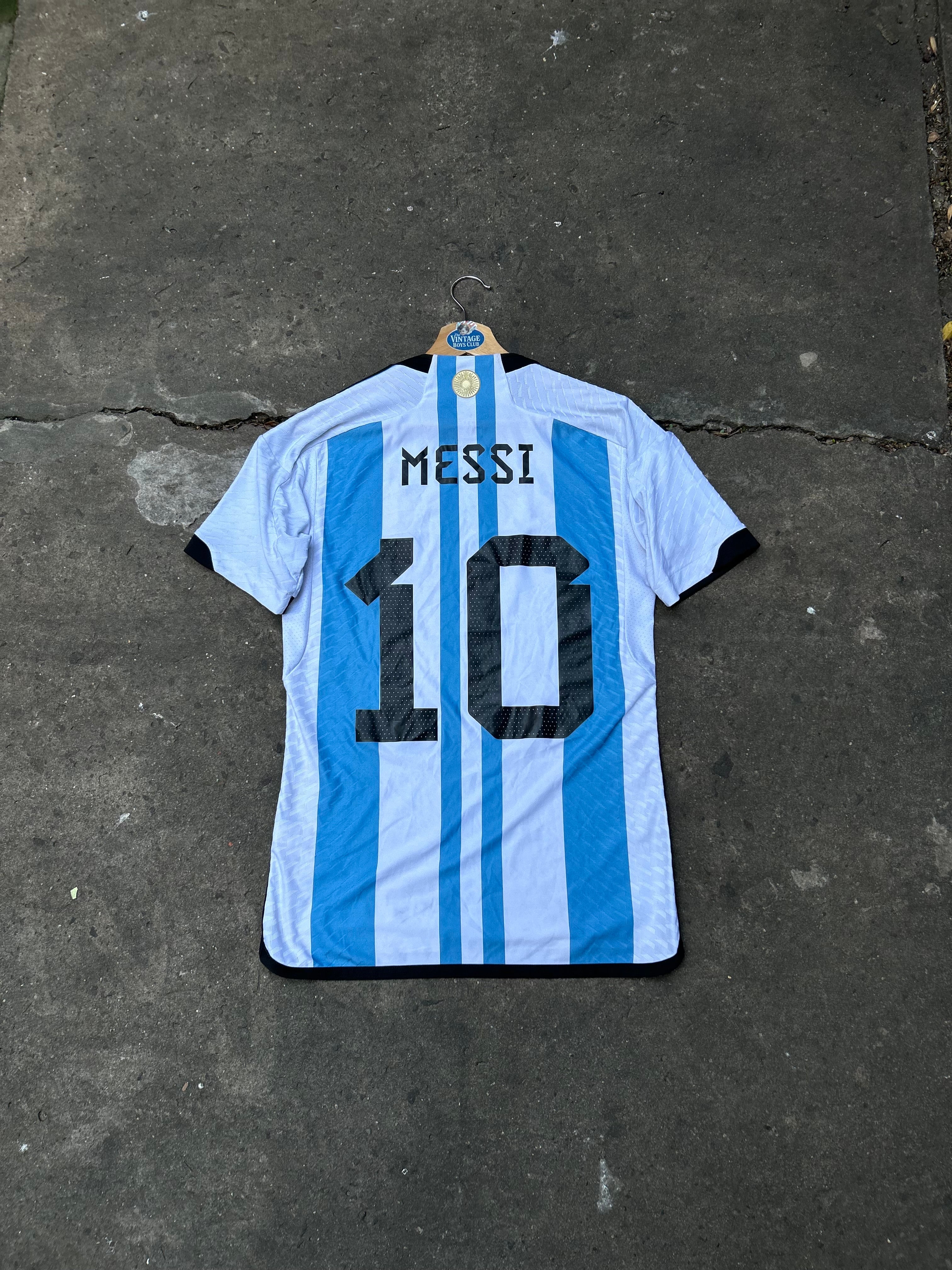 Camiseta Argentina 2022 Versión Jugador de Messi Original