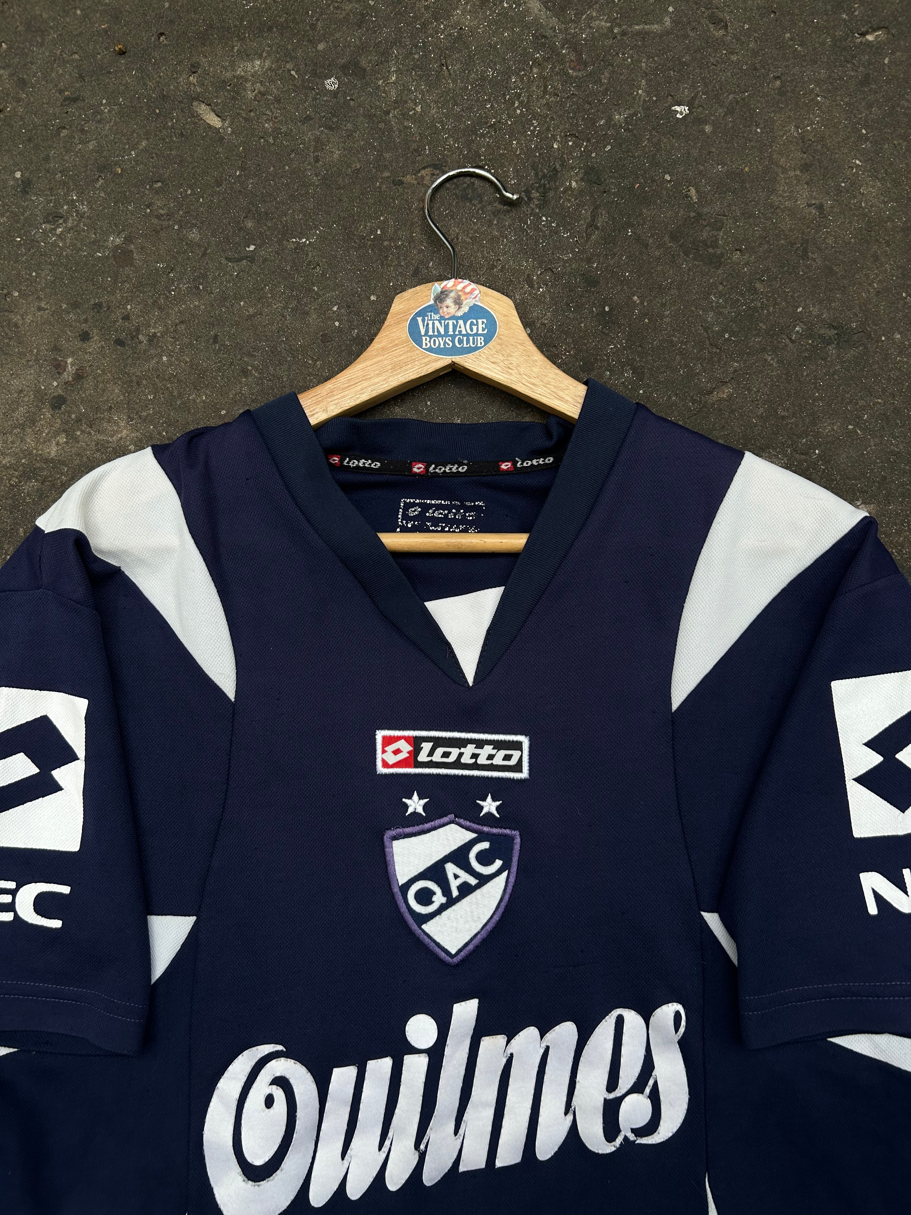 Camiseta Quilmes 2007 Suplente Lotto Original