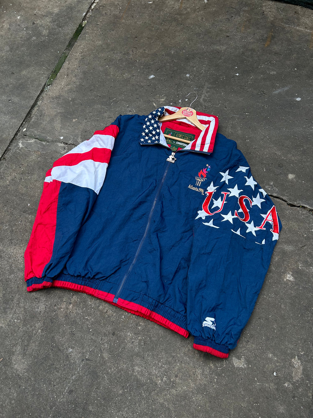 Campera USA Juegos Olímpicos Atlanta 96' Starter Original