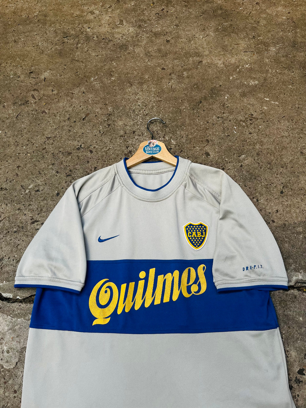 Camiseta Boca del 2000 Suplente Gris Original