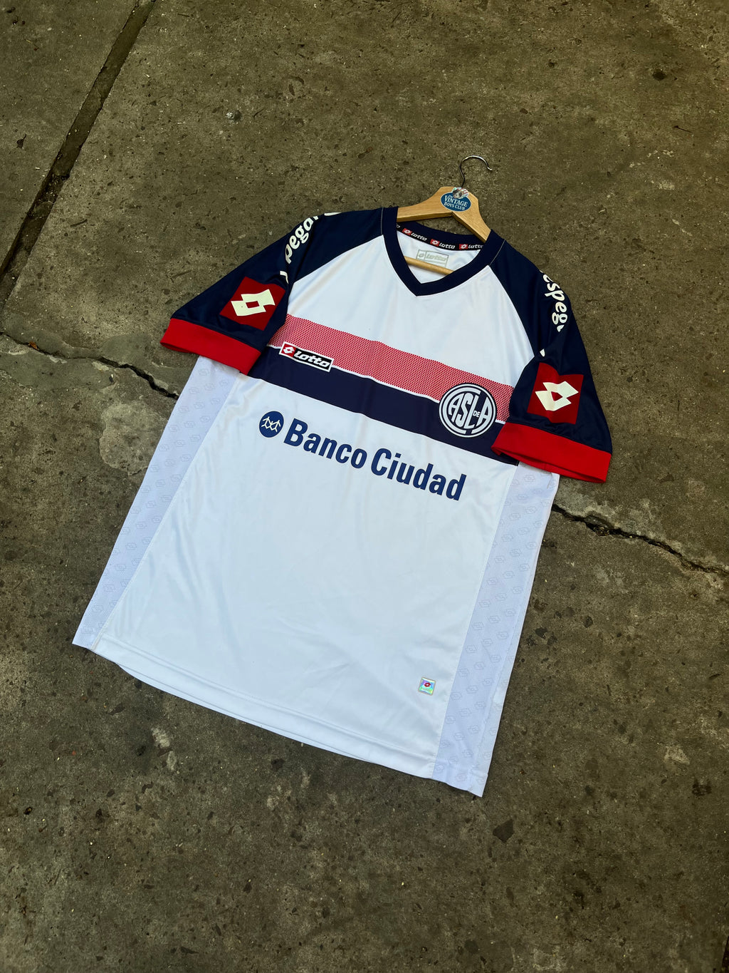 Camiseta San Lorenzo 2013 Lotto Suplente Original