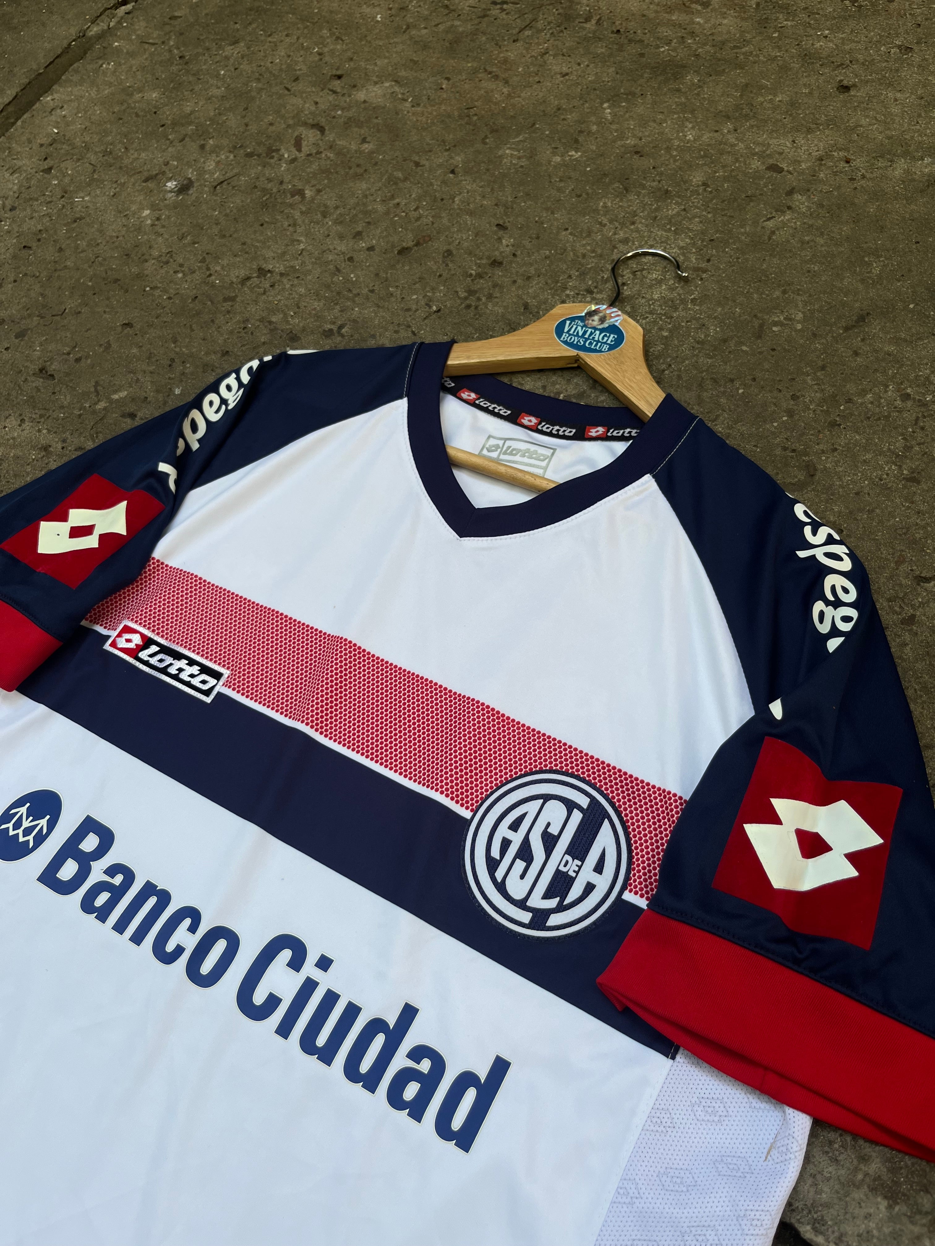 Camiseta San Lorenzo 2013 Lotto Suplente Original