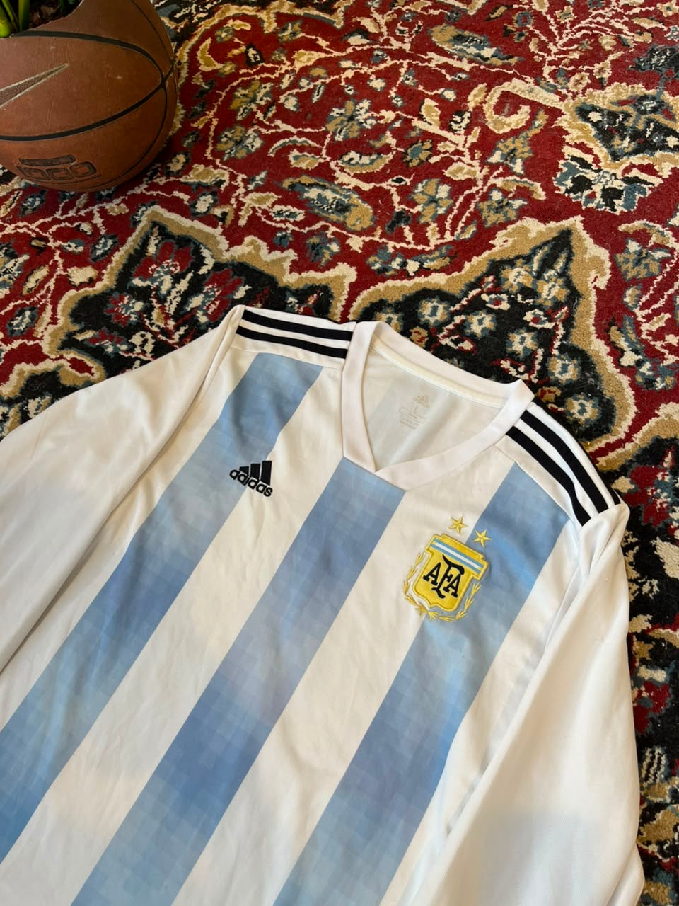 Camiseta Argentina 2018 Manga Larga Original