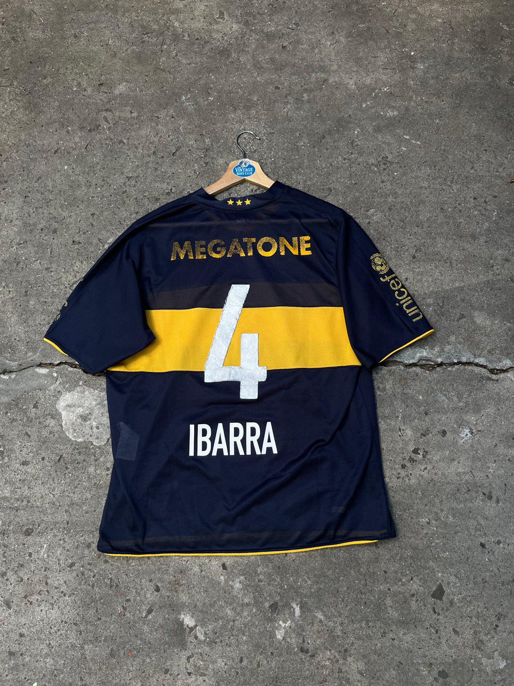 Camiseta Boca 2008 de Juego de Ibarra