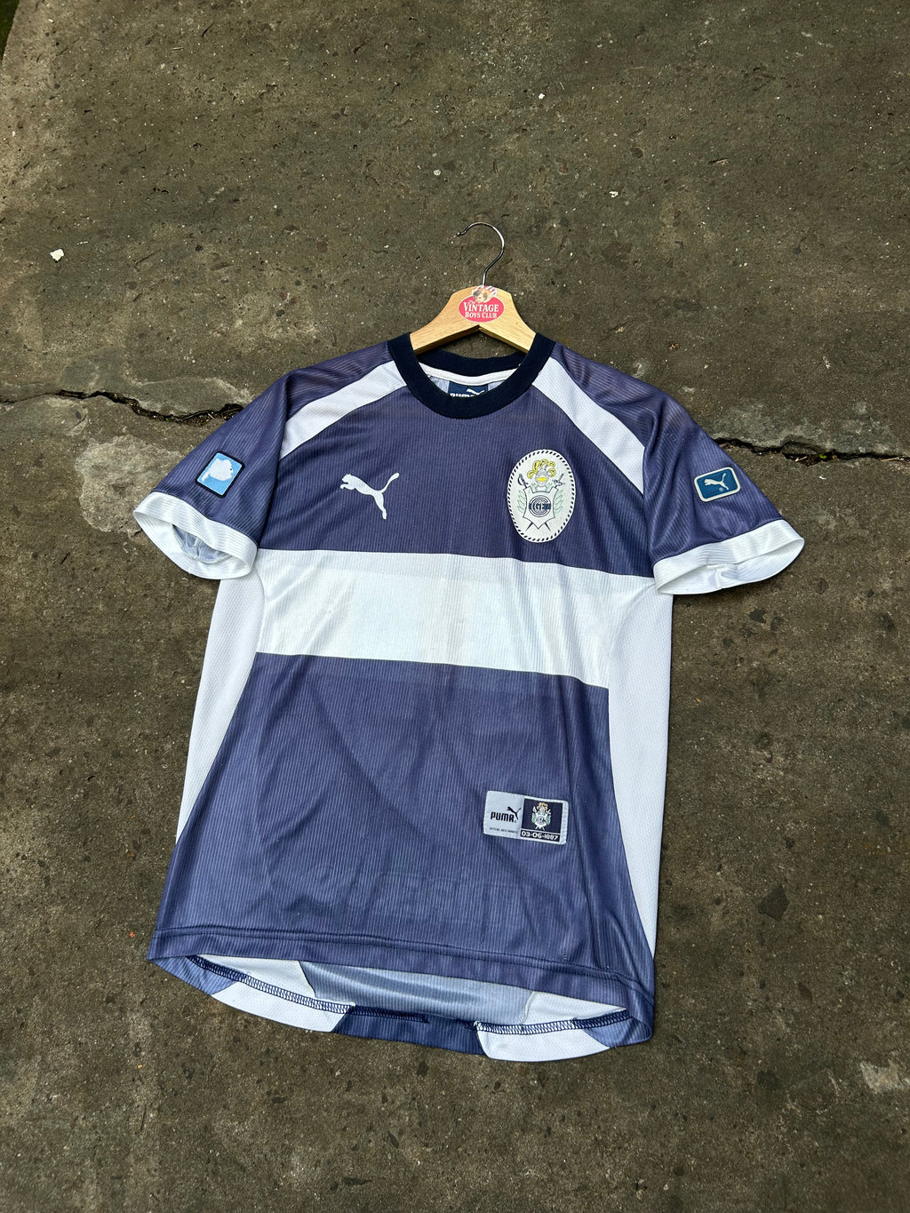 Camiseta Gimnasia Puma 2002 de Juego de Inferiores