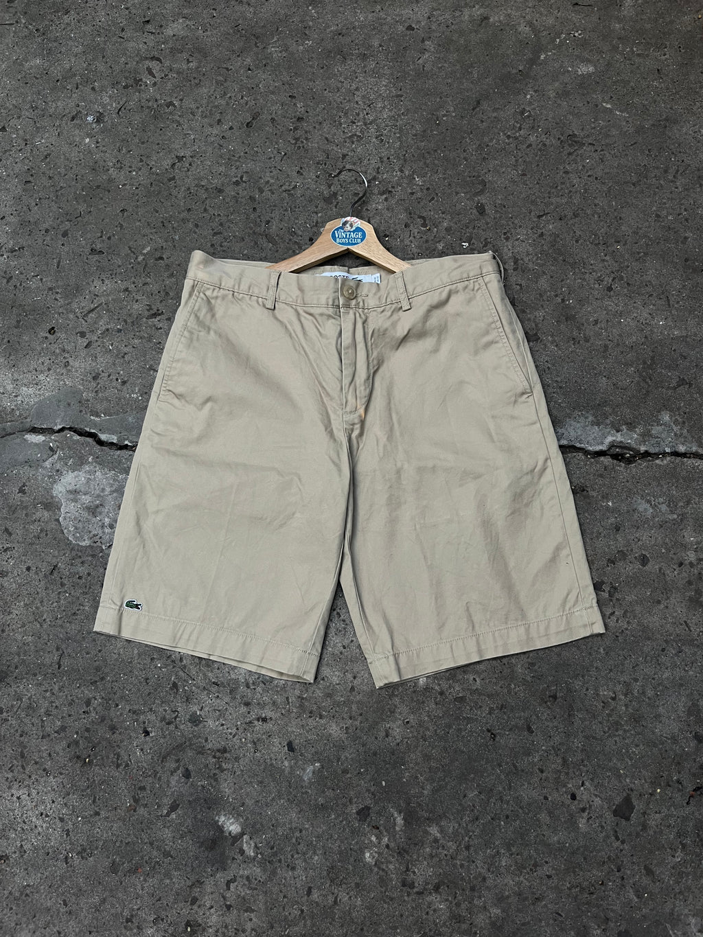 Bermuda Lacoste Beige Original