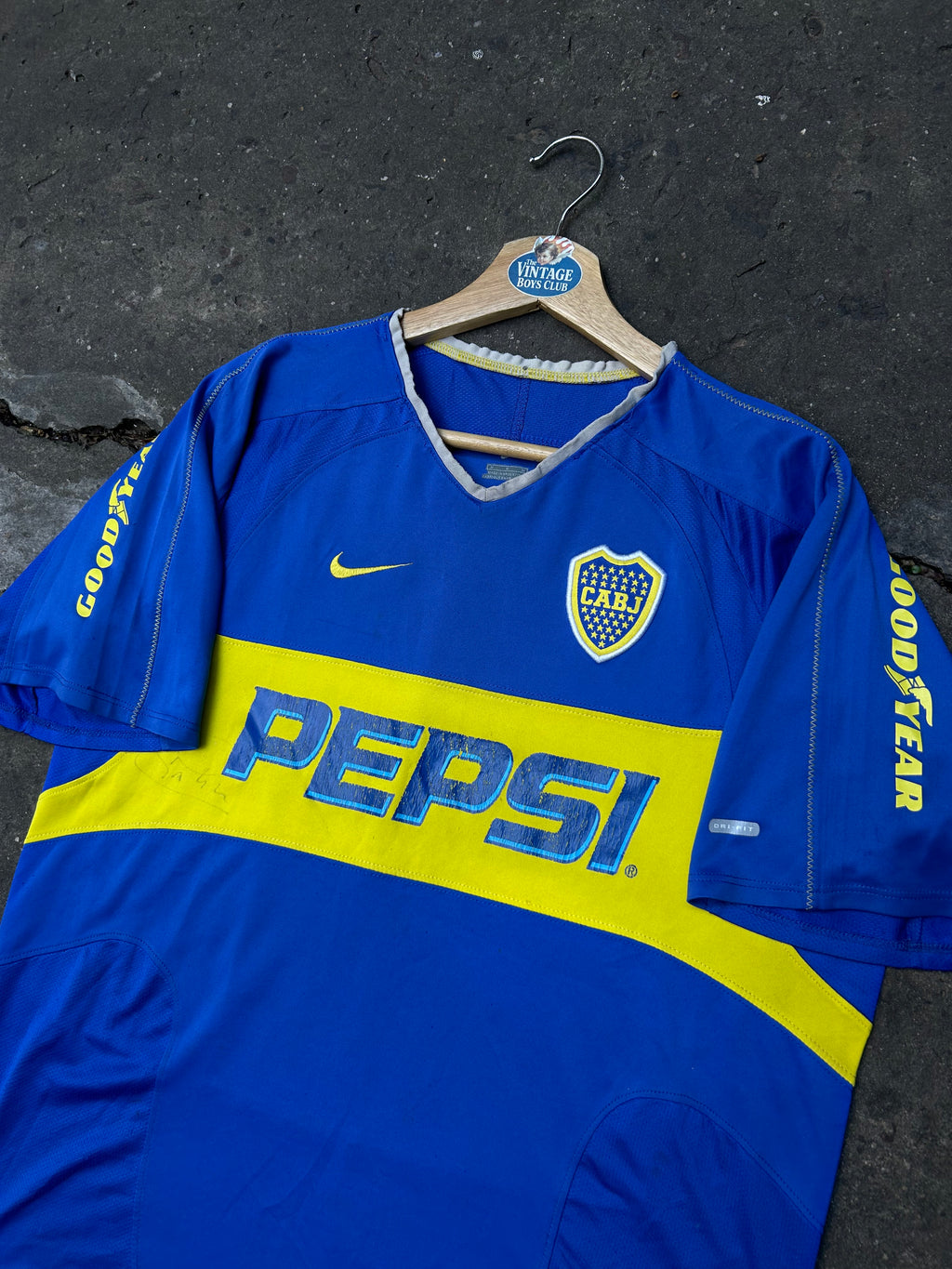 Camiseta Boca 2003 Firmada x Cassini Original