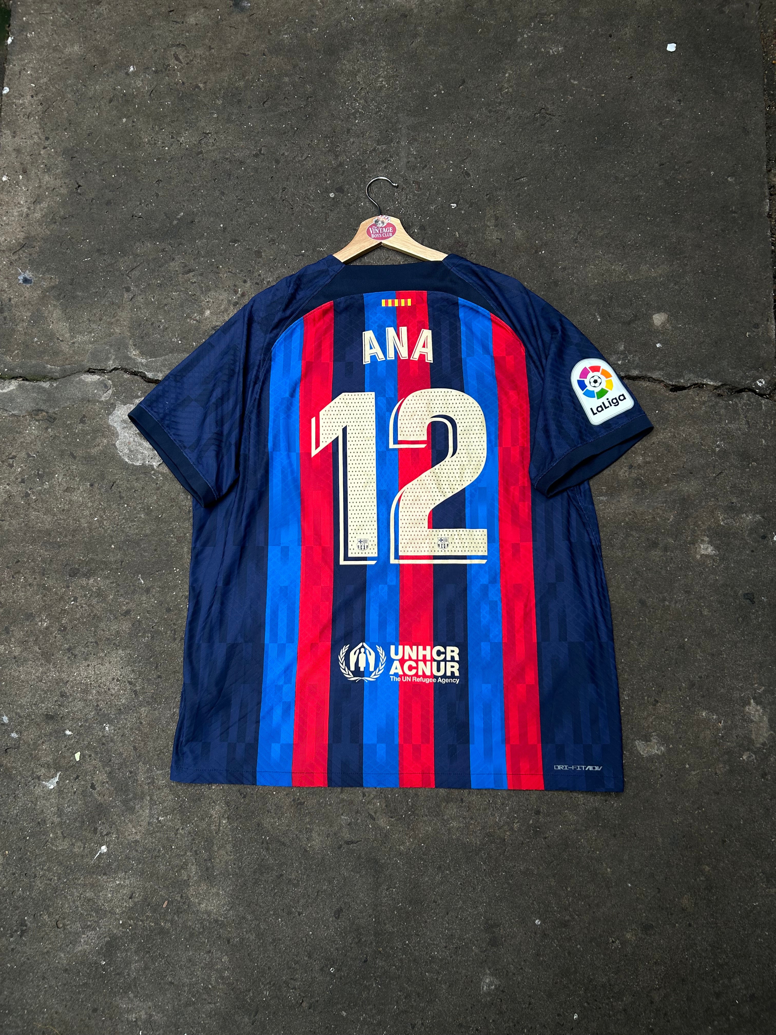 Camiseta Barcelona 2022 Titular Versión Jugador Original