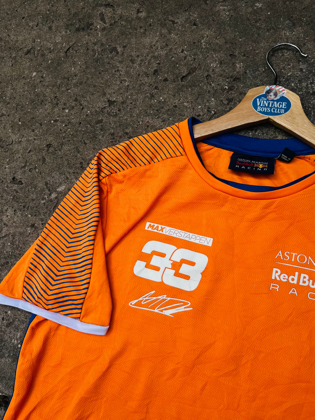 Remera Max Verstappen Red Bull Aston Martin Original