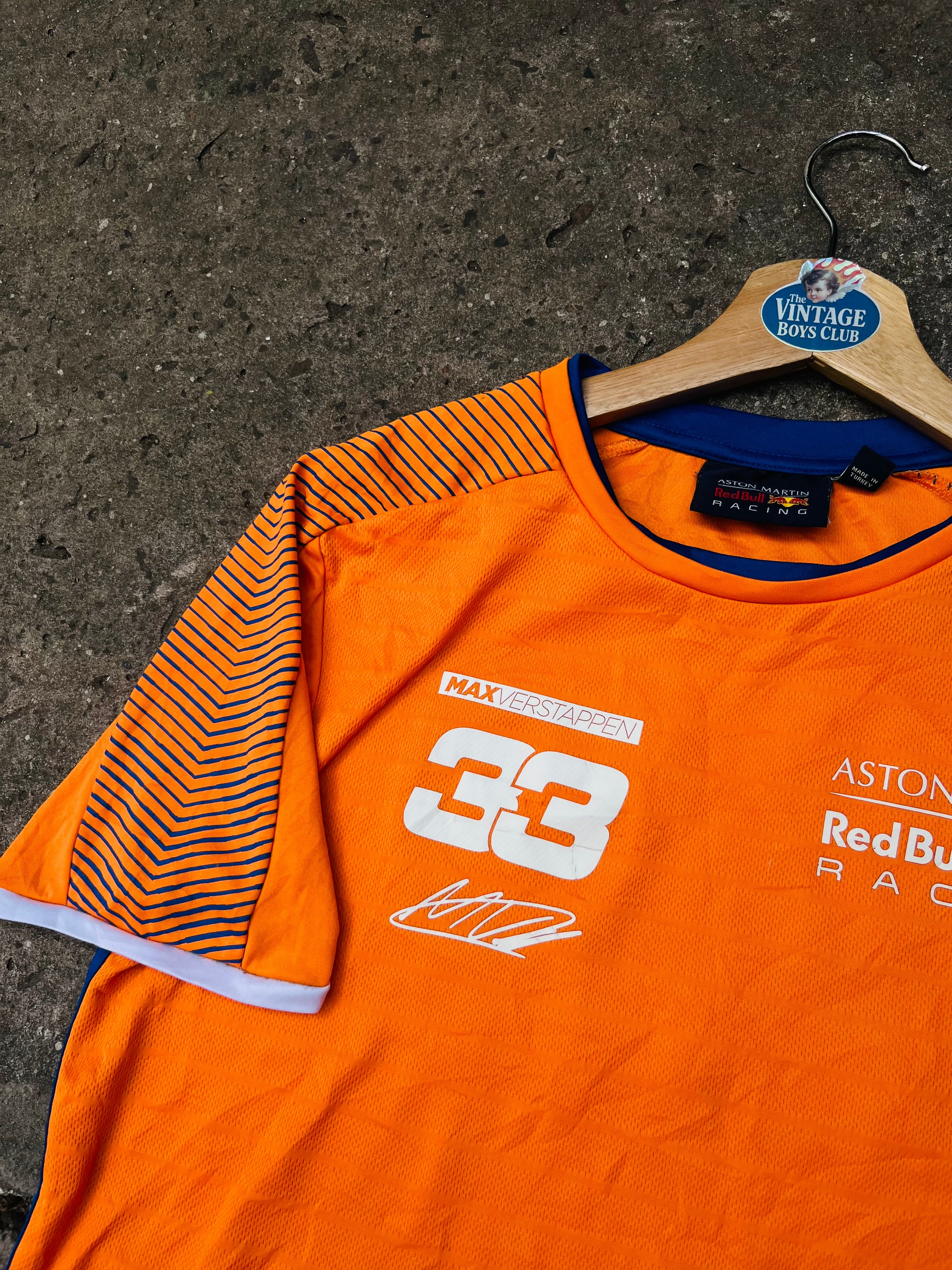 Remera Max Verstappen Red Bull Aston Martin Original