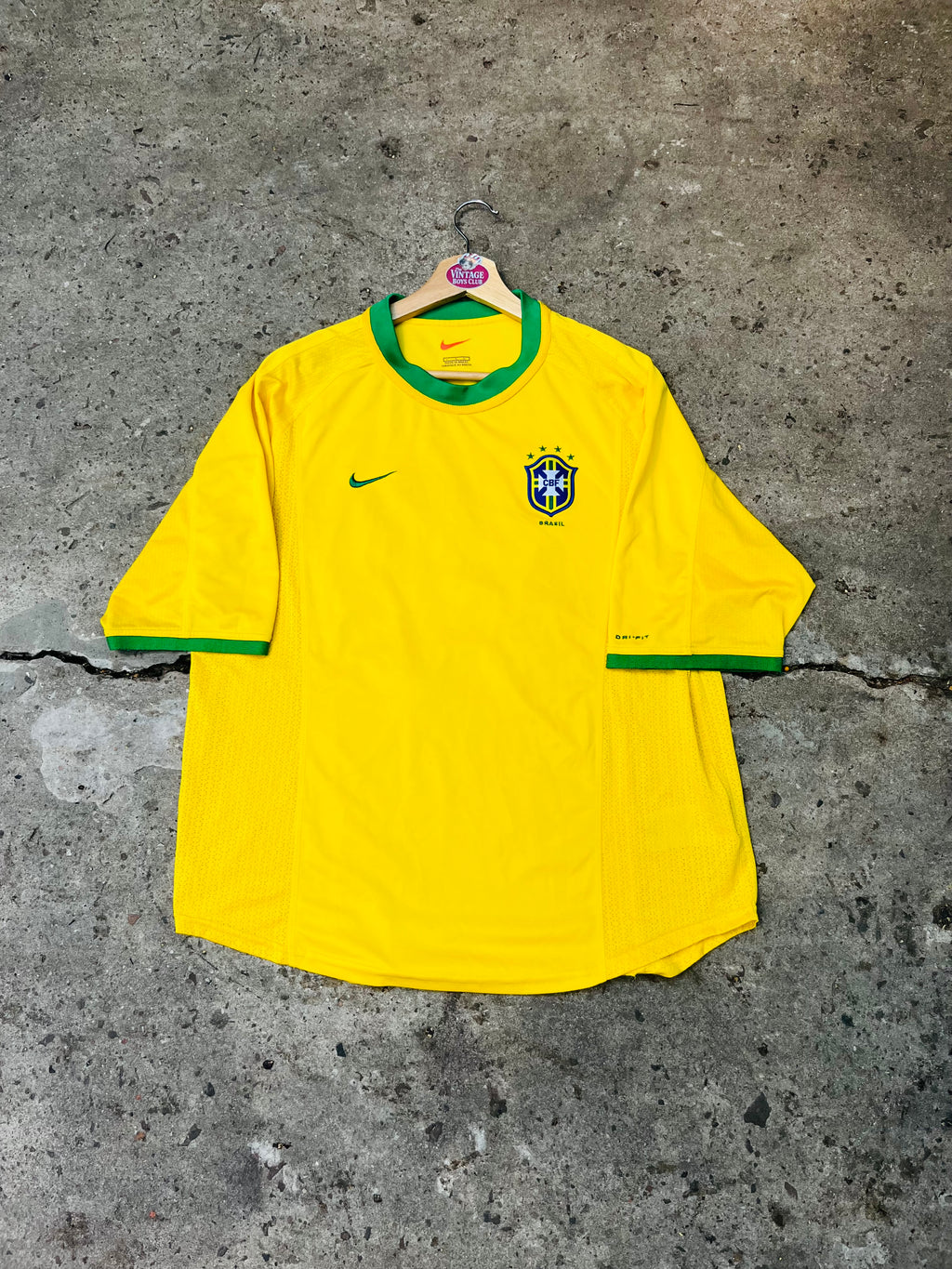 Camiseta Brasil del 2000 Rivaldo Original