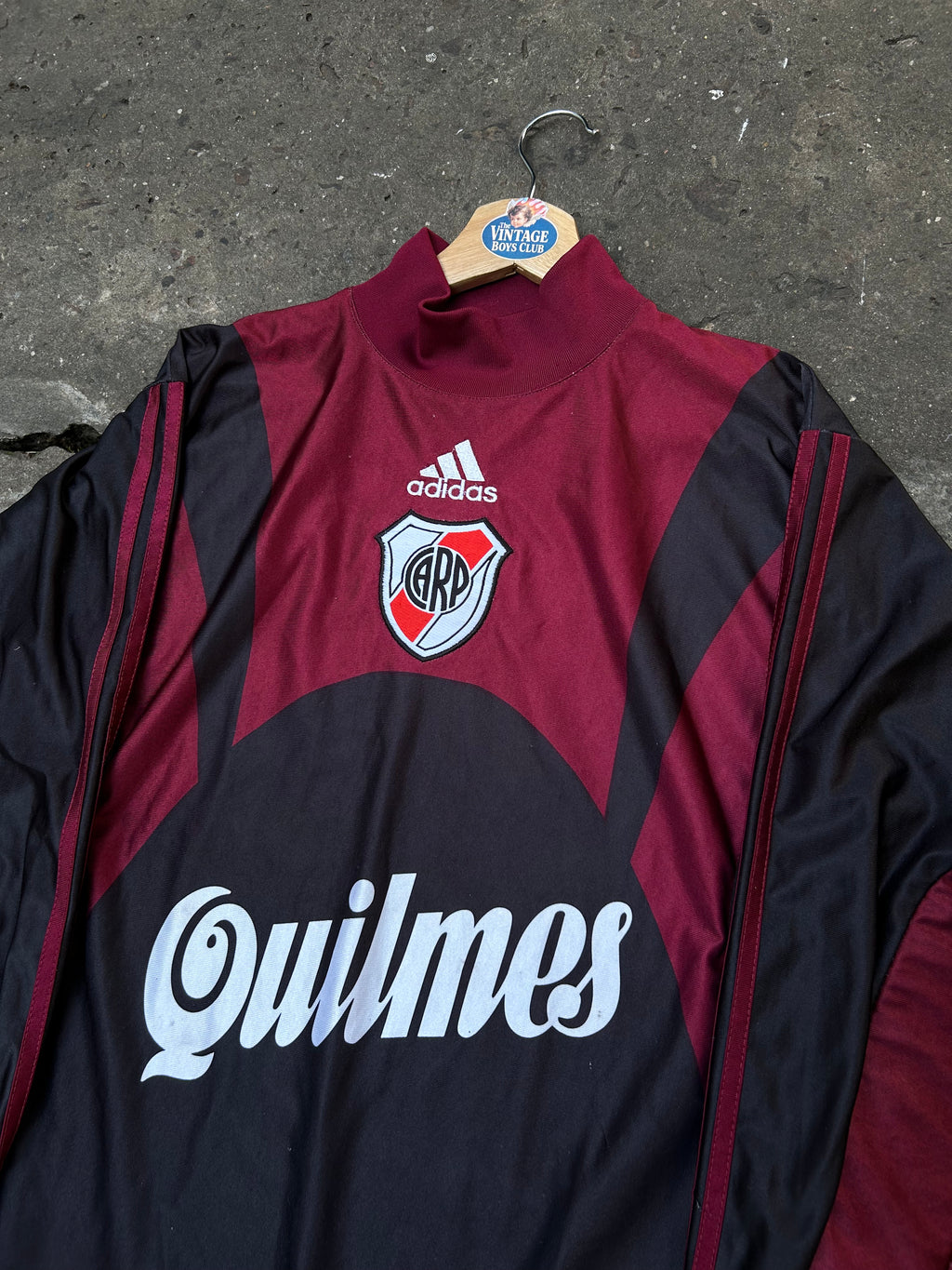 Camiseta River 1999 de Arquero Bordo Original