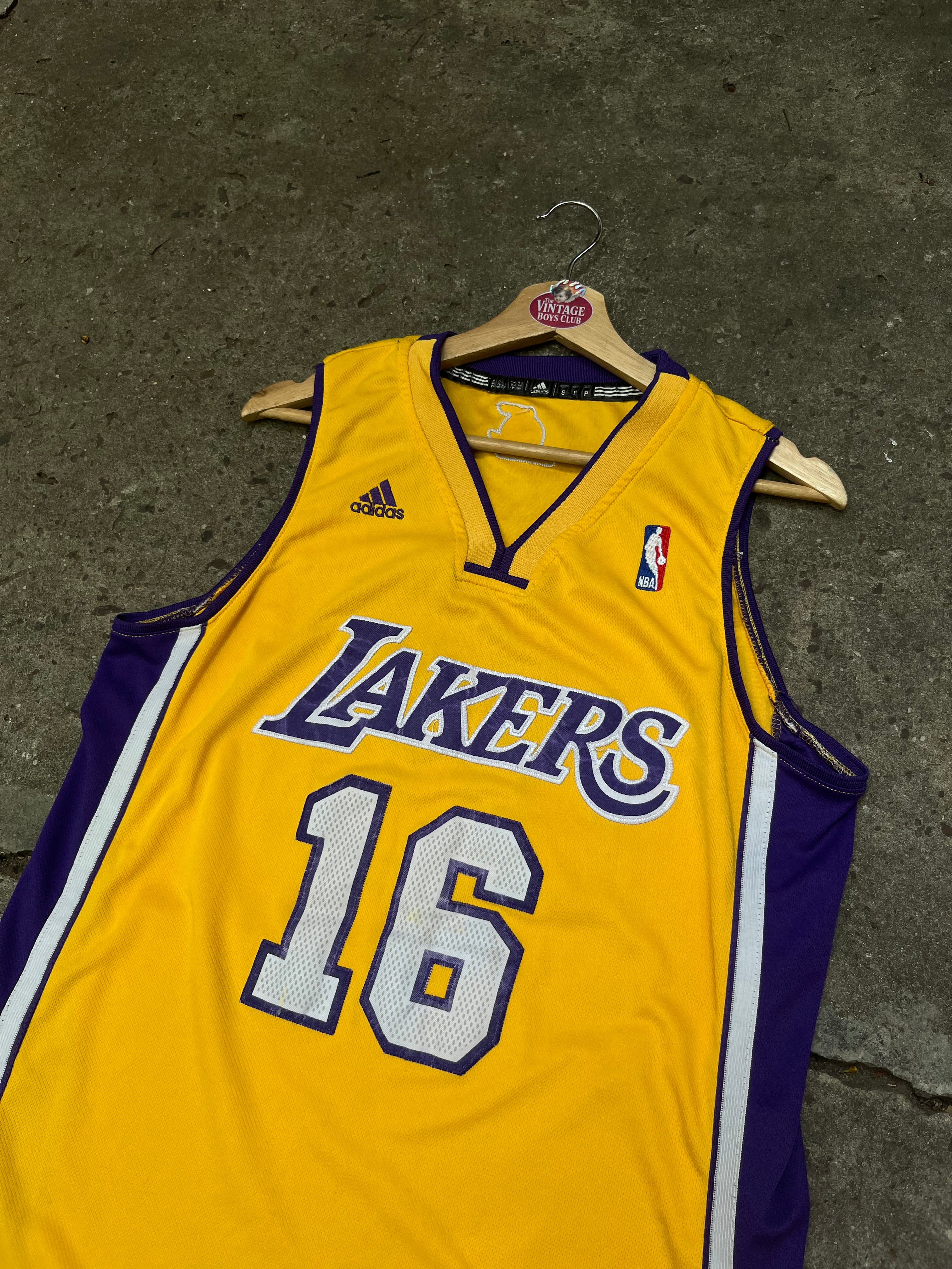 Camiseta Los Lakers Adidas Original