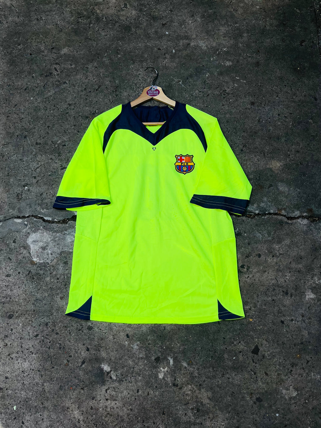 Camiseta Barcelona Fluor de Ronaldinho Original