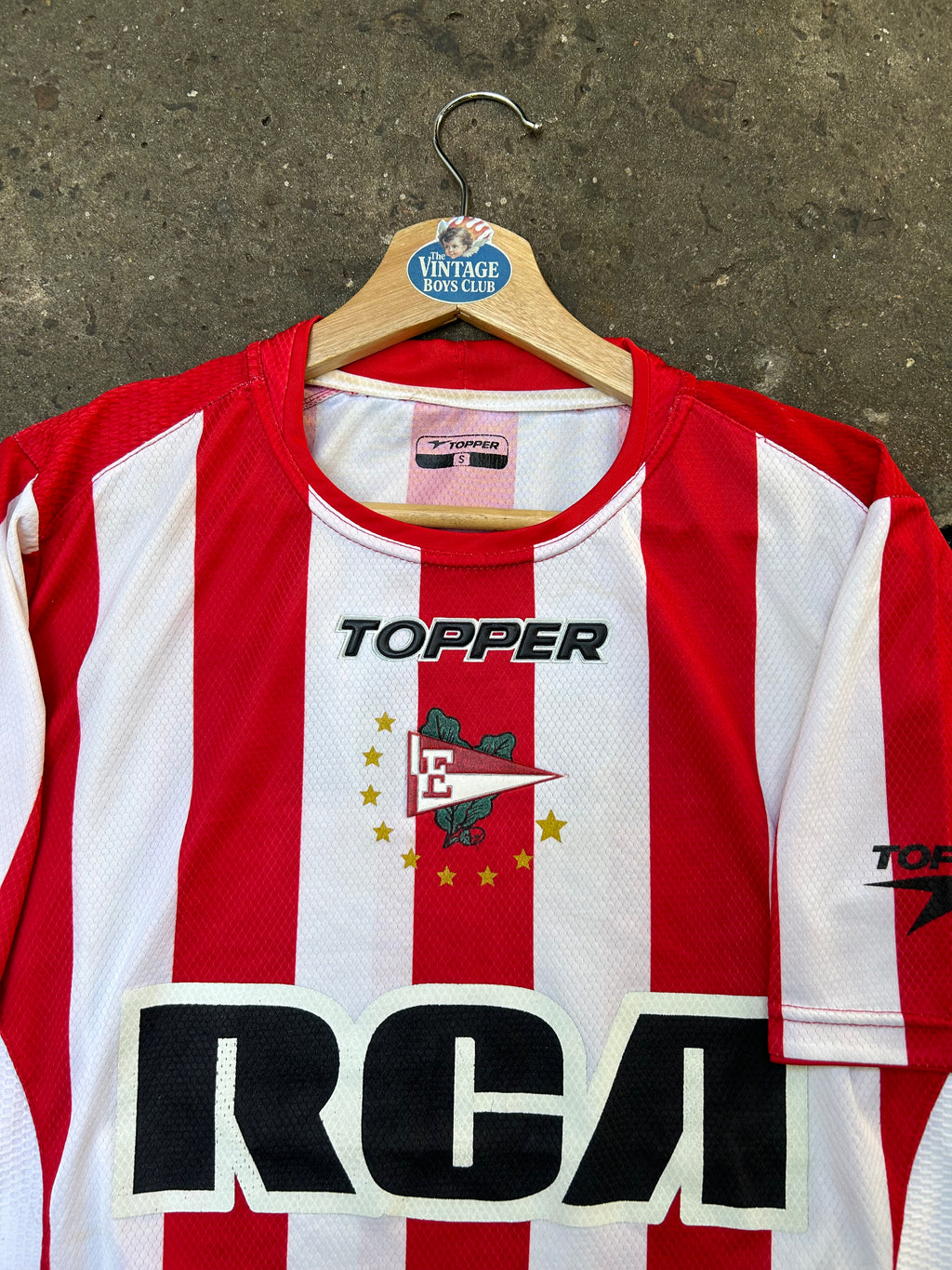 Camiseta Estudiantes 2008 Topper RCA Titular Original