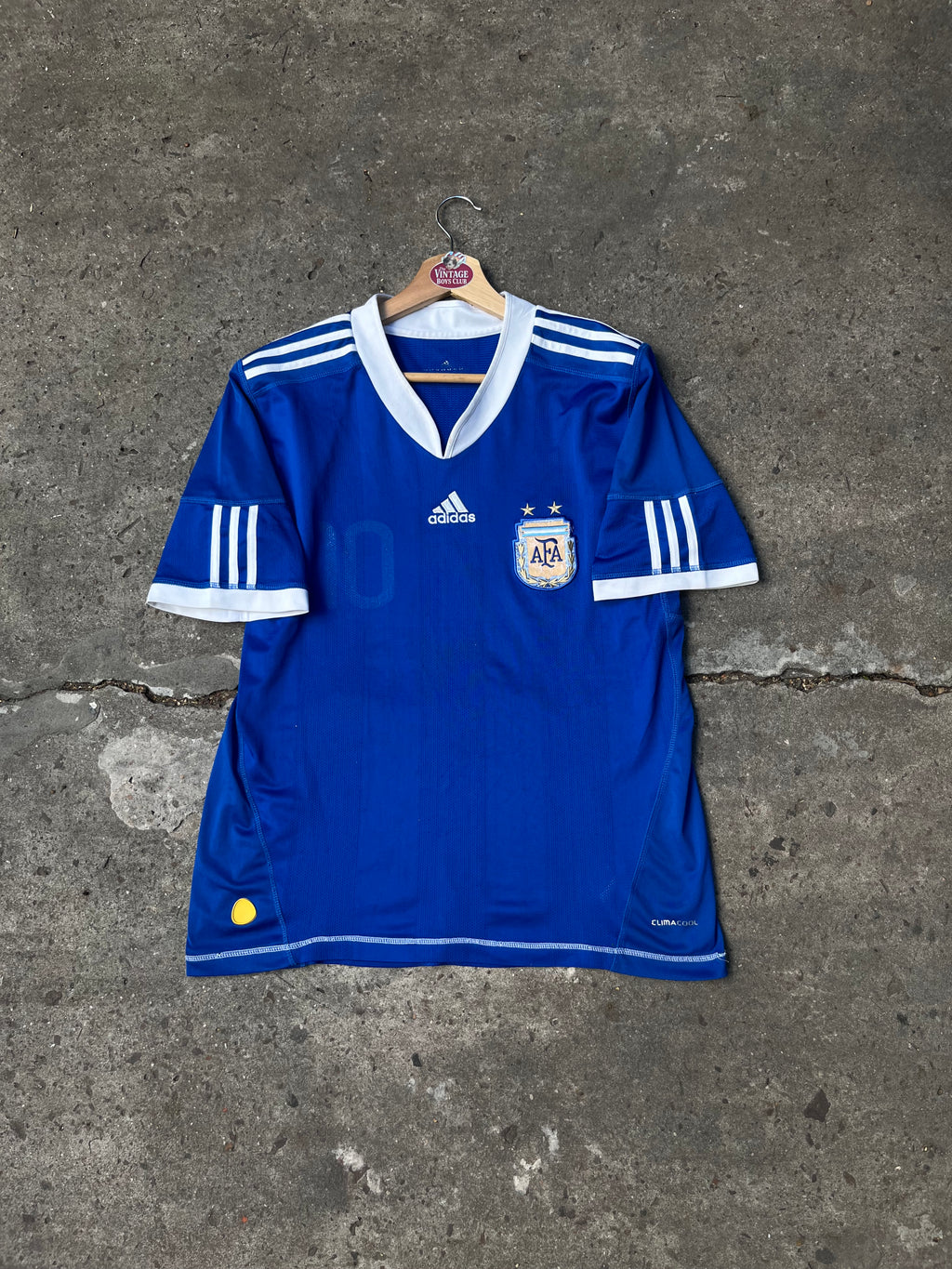 Camiseta Argentina 2010 Suplente de Messi Original