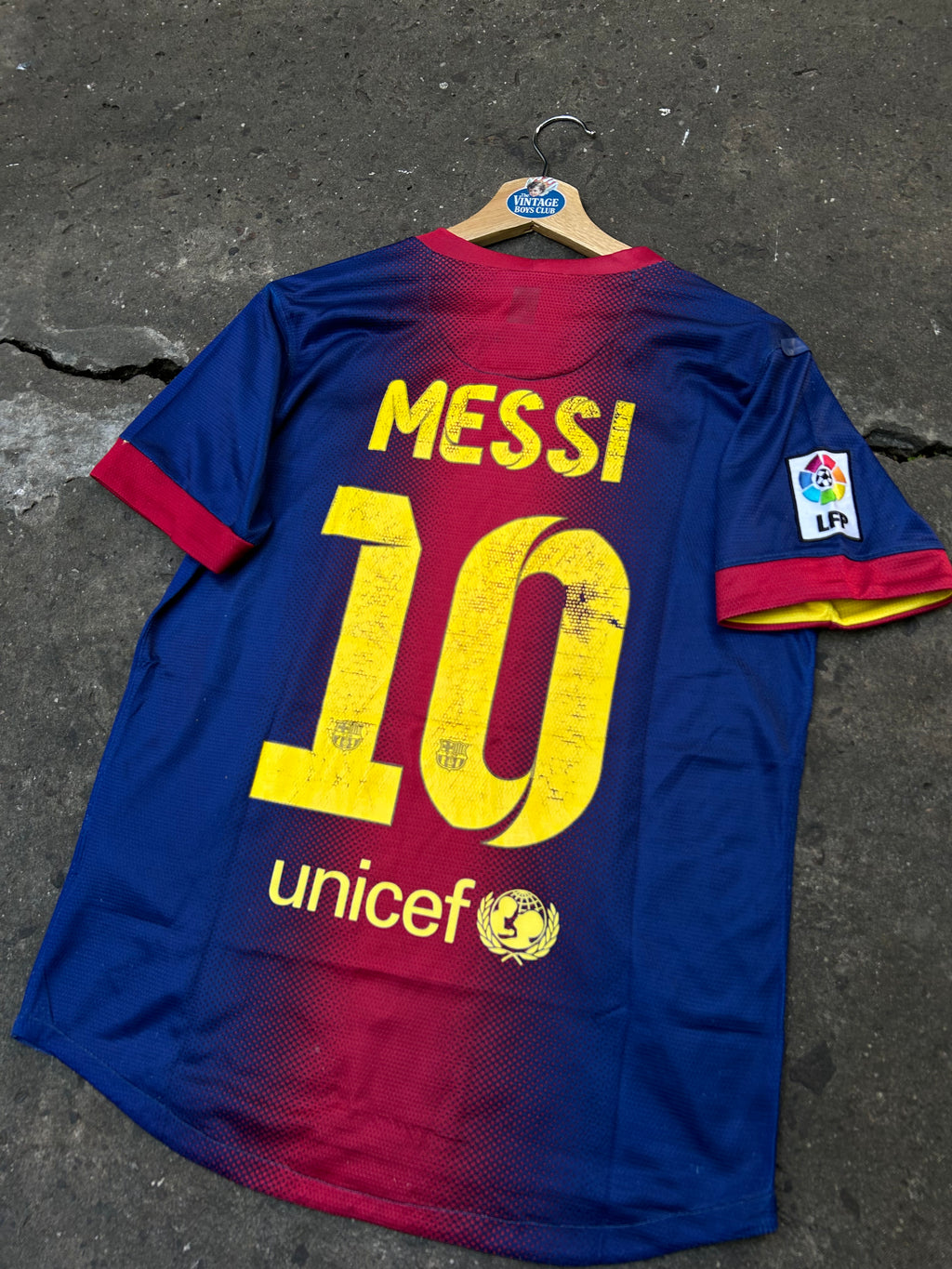 Camiseta Barcelona 2012/13 Versión Jugador de Messi Original