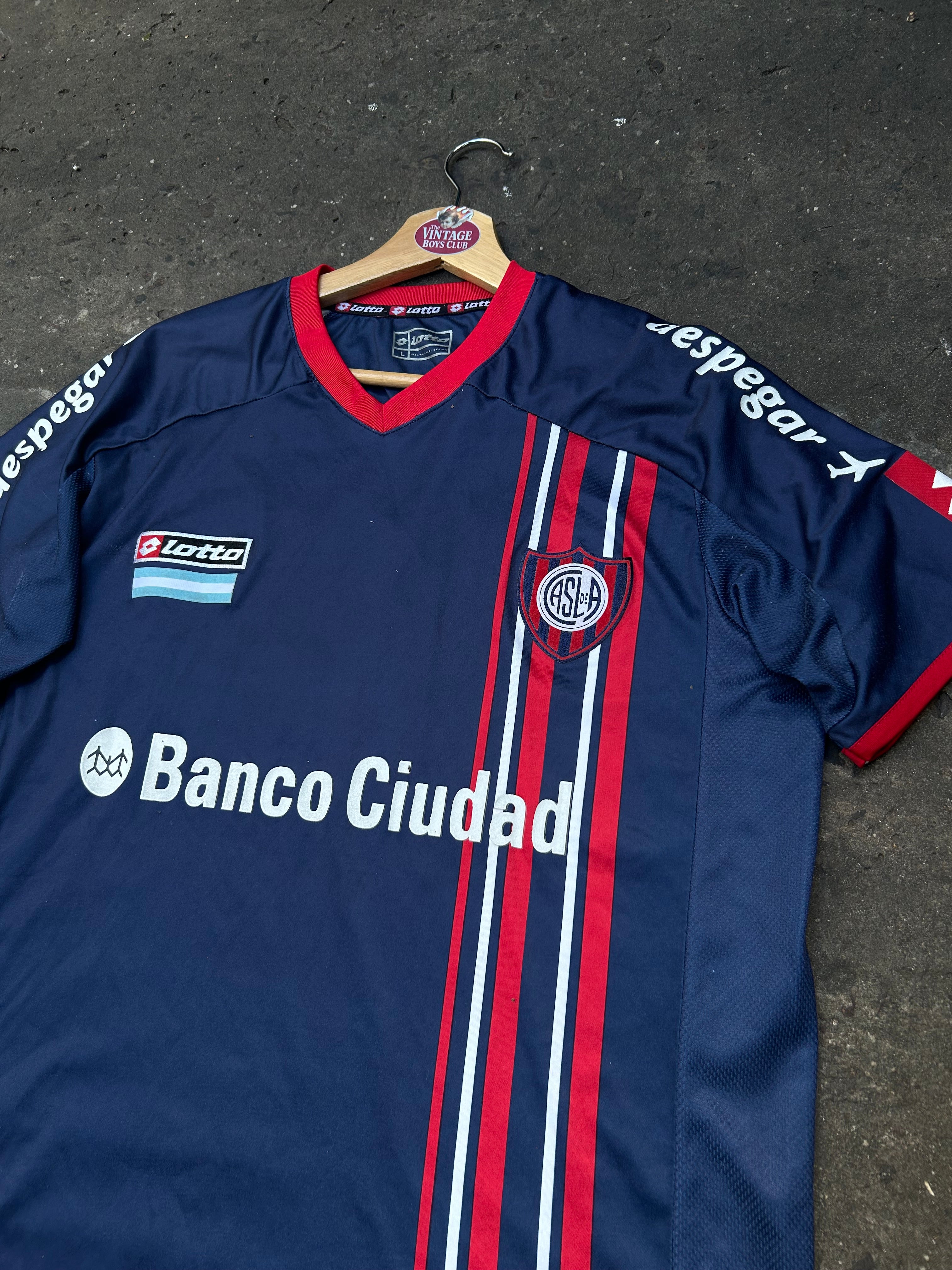 Camiseta San Lorenzo 2014 Alternativa Lotto Original