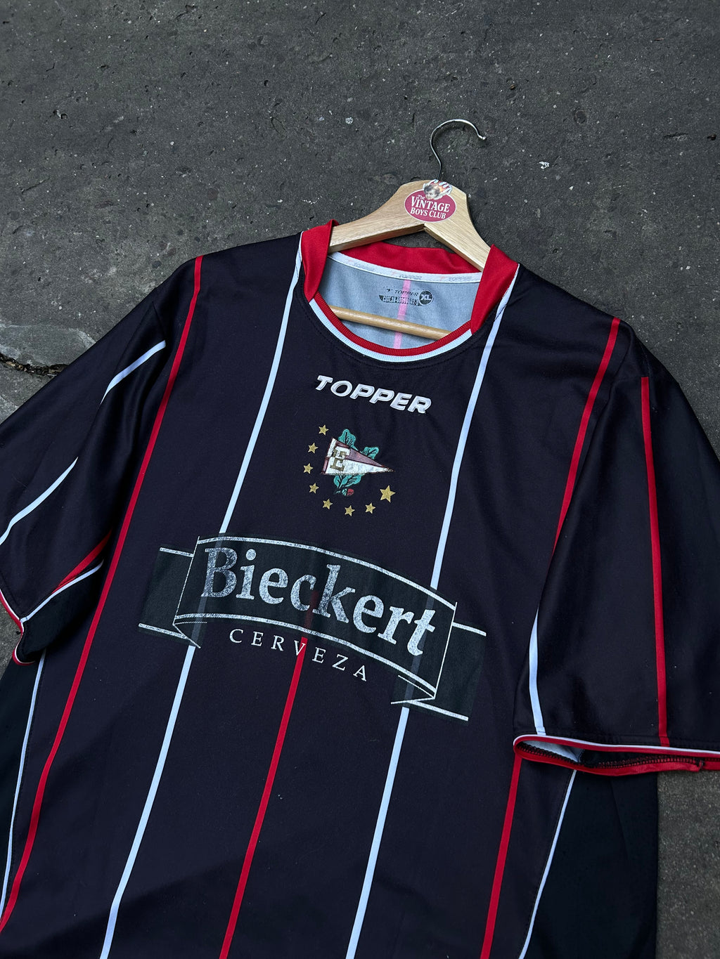 Camiseta Estudiantes 2006 Suplente de Juego de Calderón
