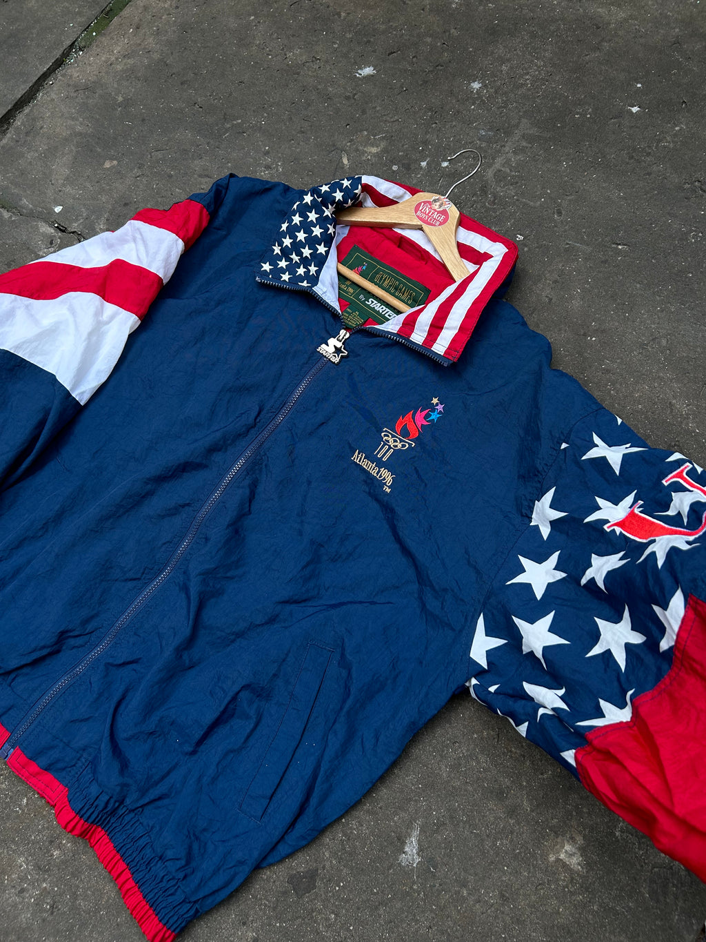 Campera USA Juegos Olímpicos Atlanta 96' Starter Original