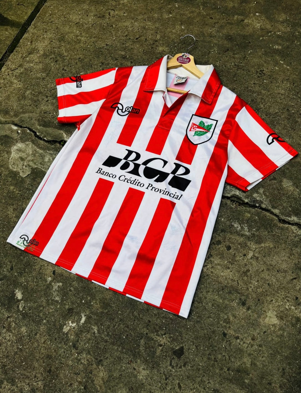Camiseta Estudiantes Olan 96' Autografiada Original