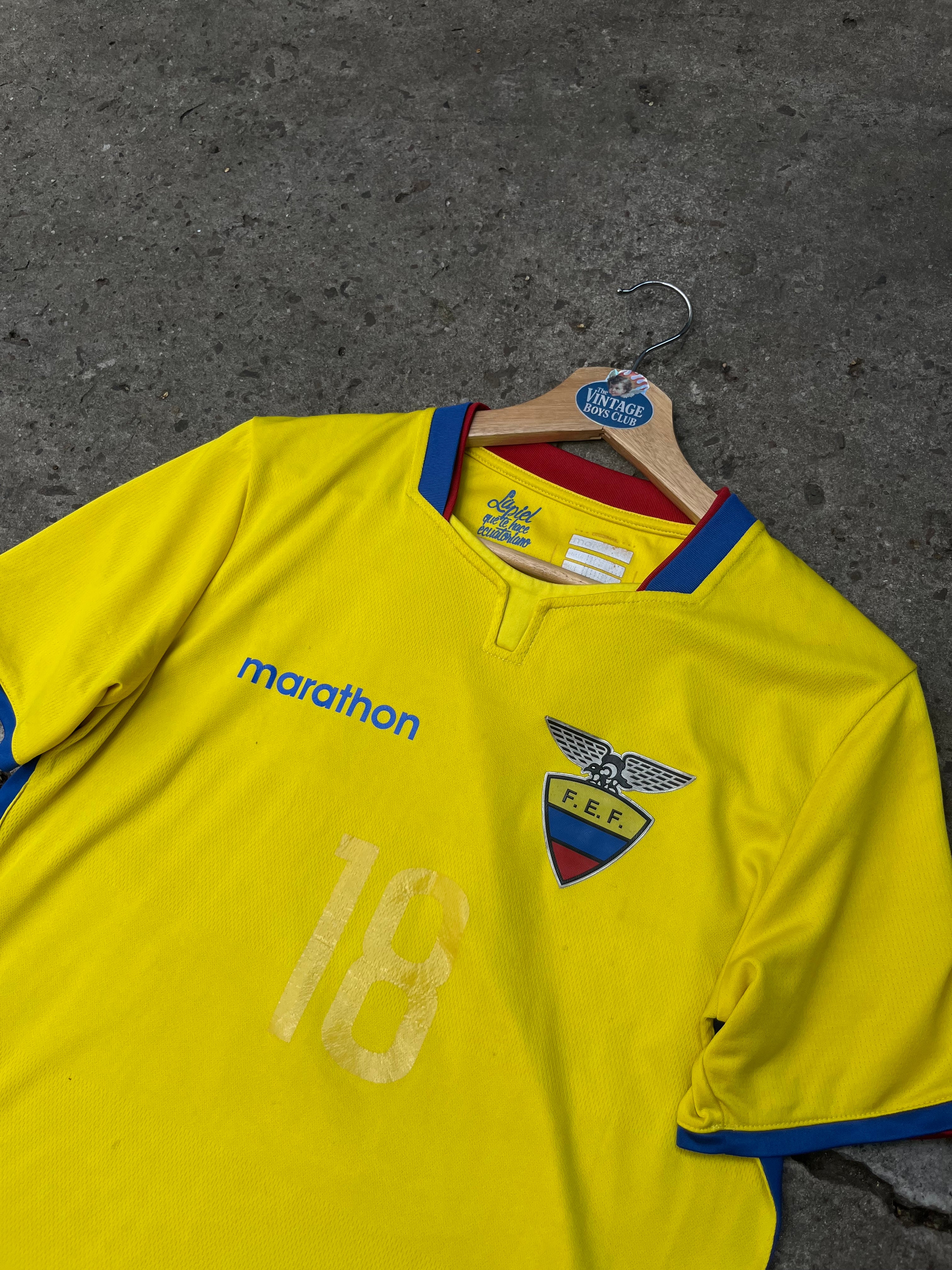 Camiseta Ecuador Marathon Titular Original