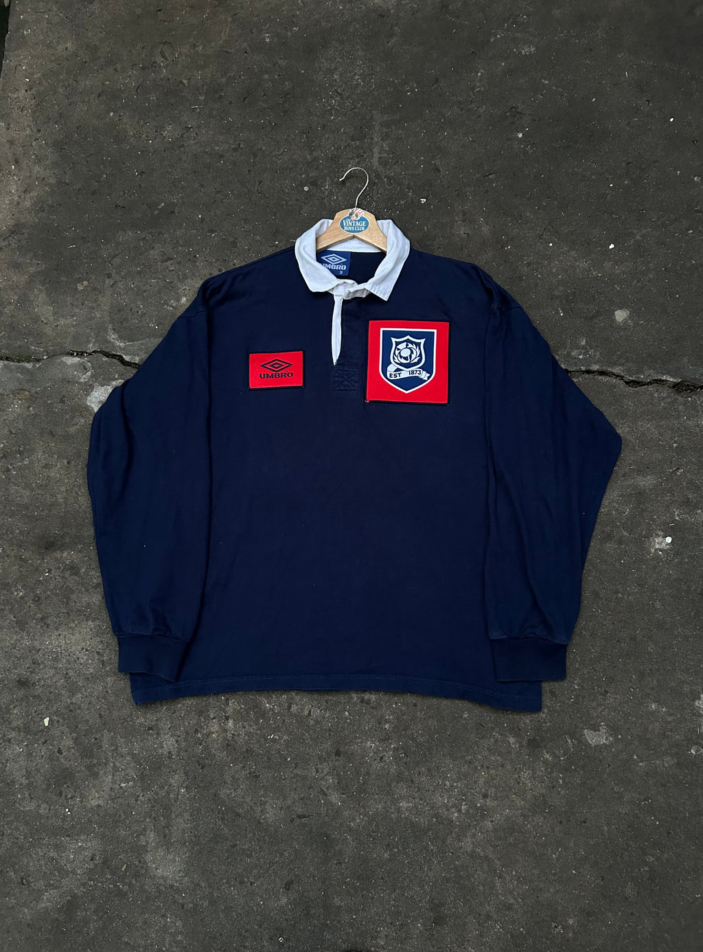 Camiseta Escocia Rugby Umbro 90s Original