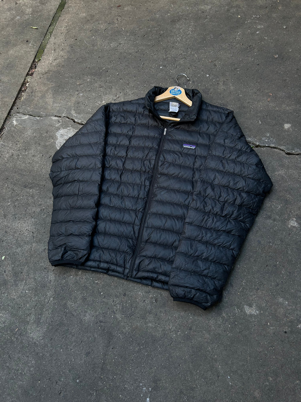 Campera Puffer Patagonia Negra Original