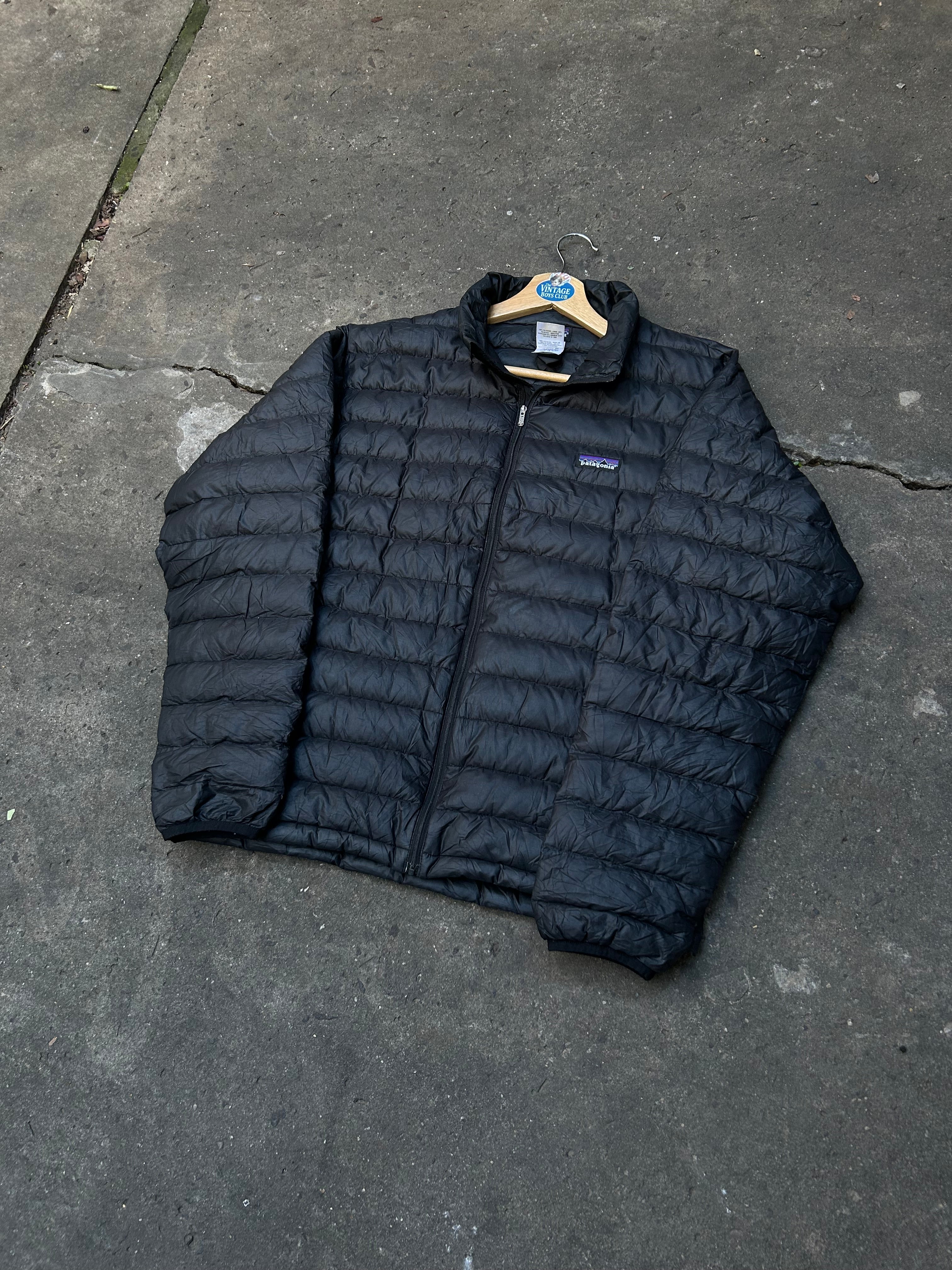 Campera Puffer Patagonia Negra Original