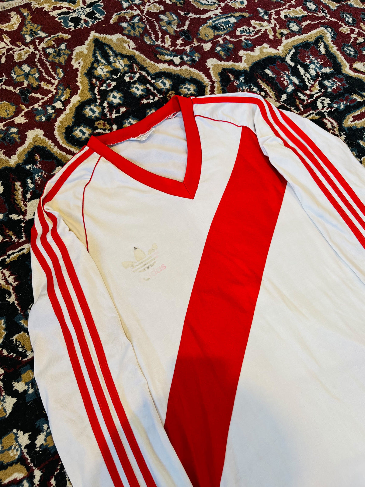 Camiseta River 1984/85 Manga Larga Adidas Original